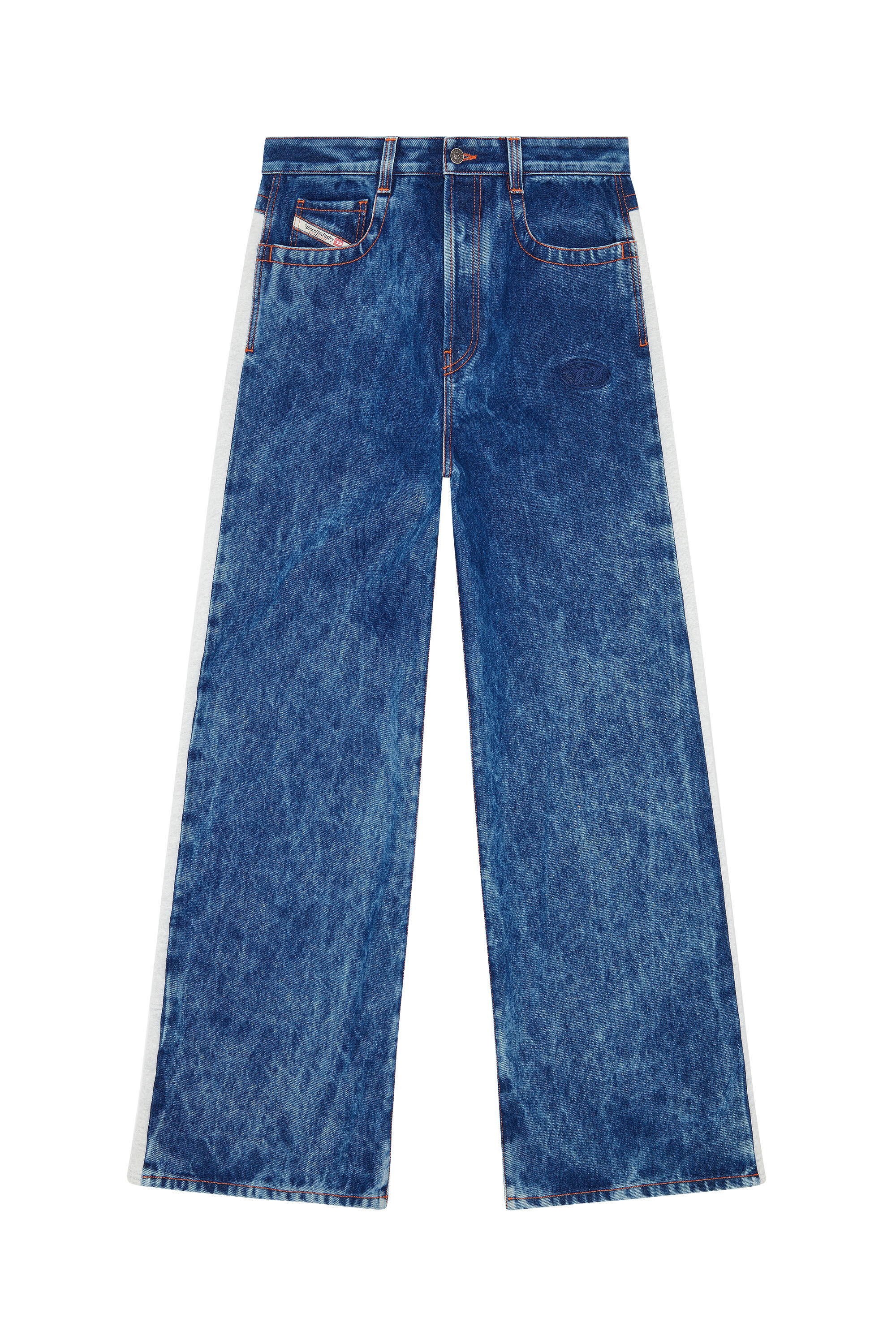 Diesel - Straight Jeans D-Riser 0EMAD, Dark Blue - Image 2
