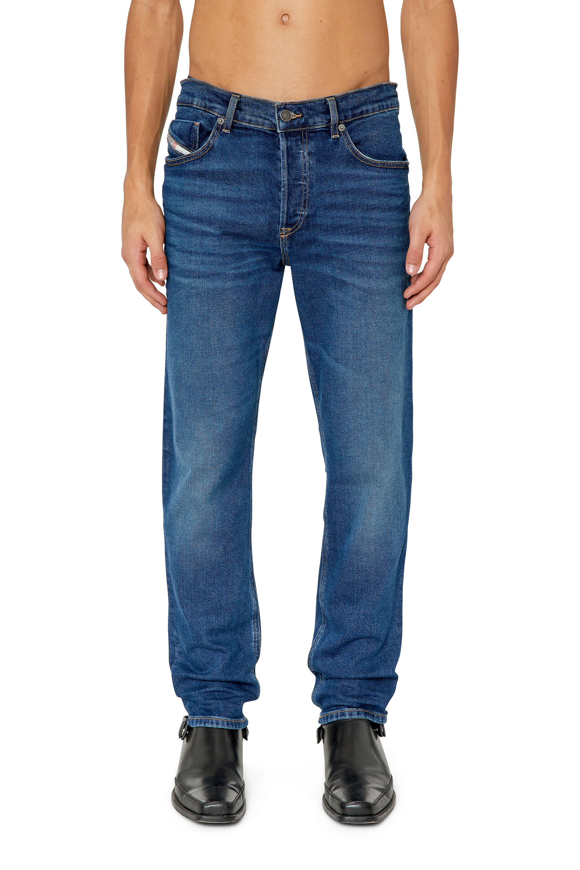 Diesel - 2006 D-Fining 0GYCS Tapered Jeans, Dark Blue - Image 3