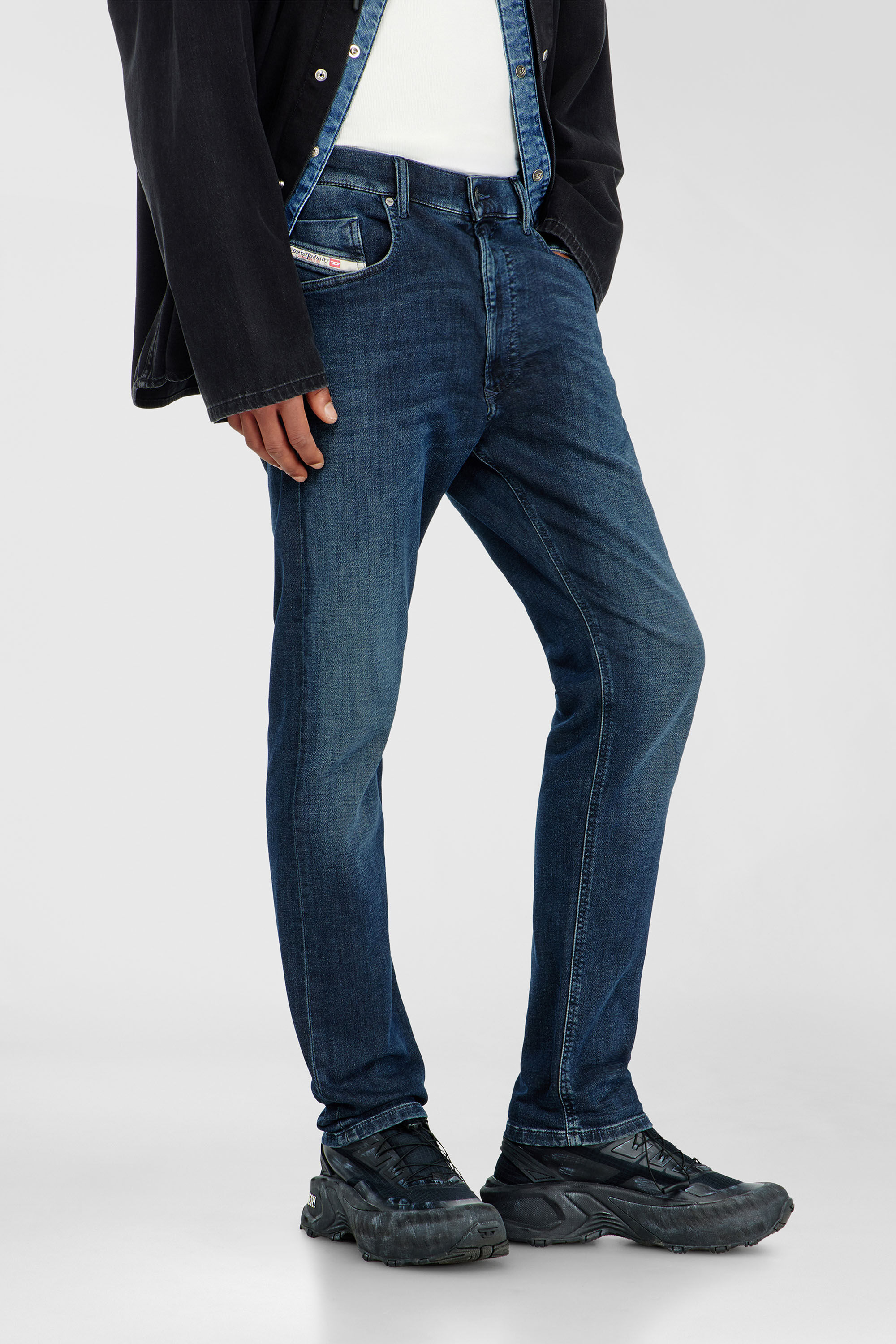 Diesel - Man's Regular 2032 D-Krooley-BW Joggjeans&reg; 09P94, Dark Blue - 5
