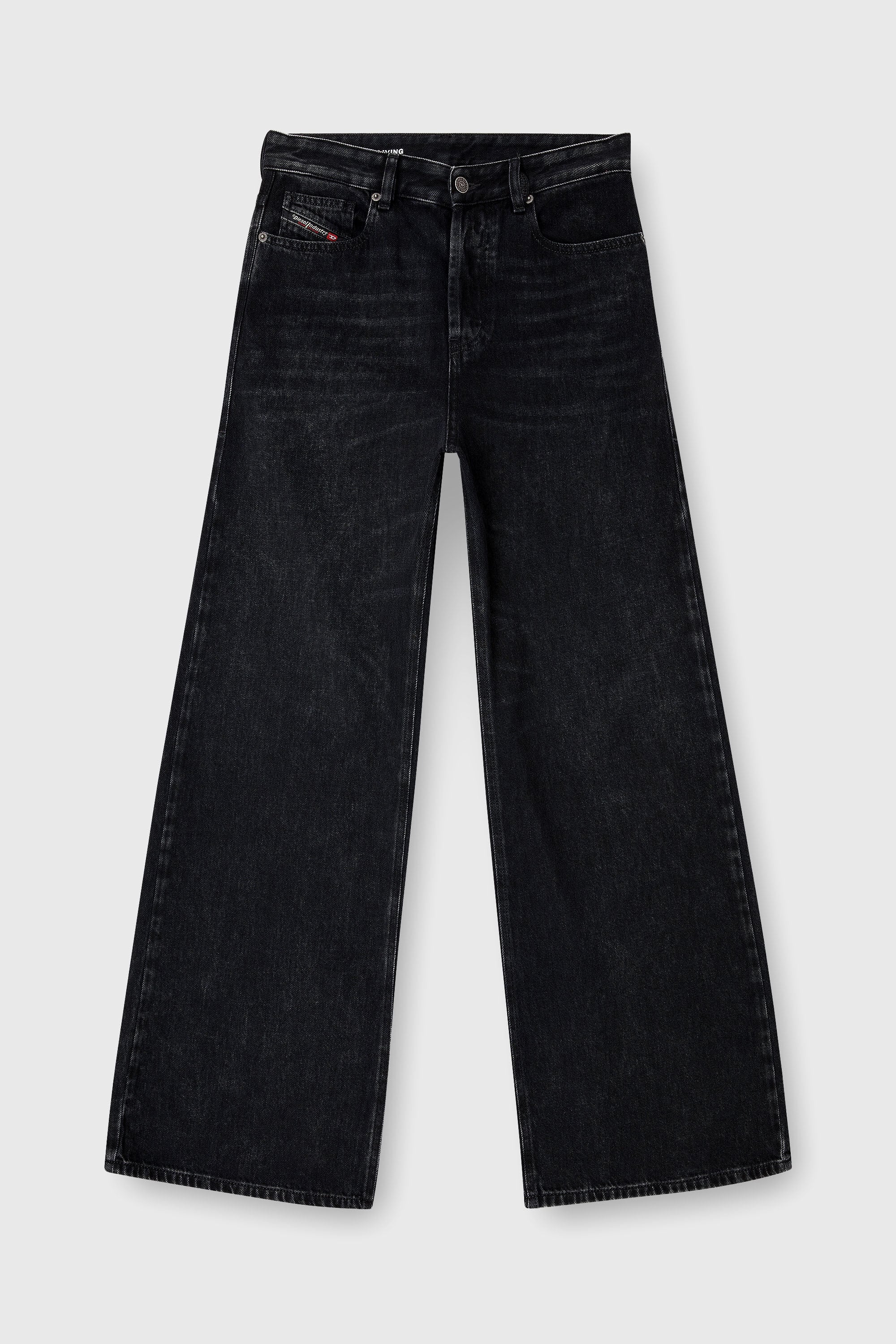 Diesel - Unisex's Relaxed Jeans 1996 D-Sire 09P09, Black/Dark grey - 8