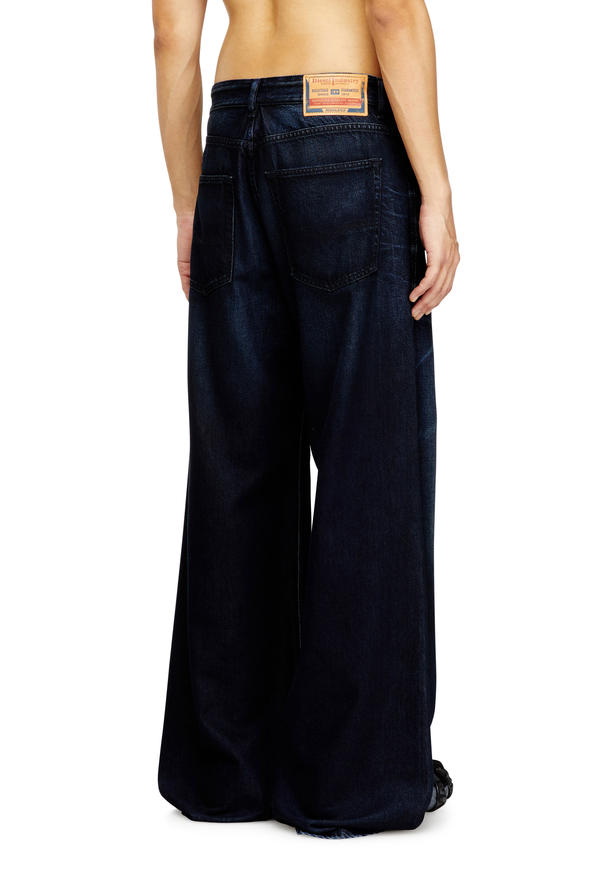 Men's Relaxed Jeans | Dark Blue | Diesel D-Rise