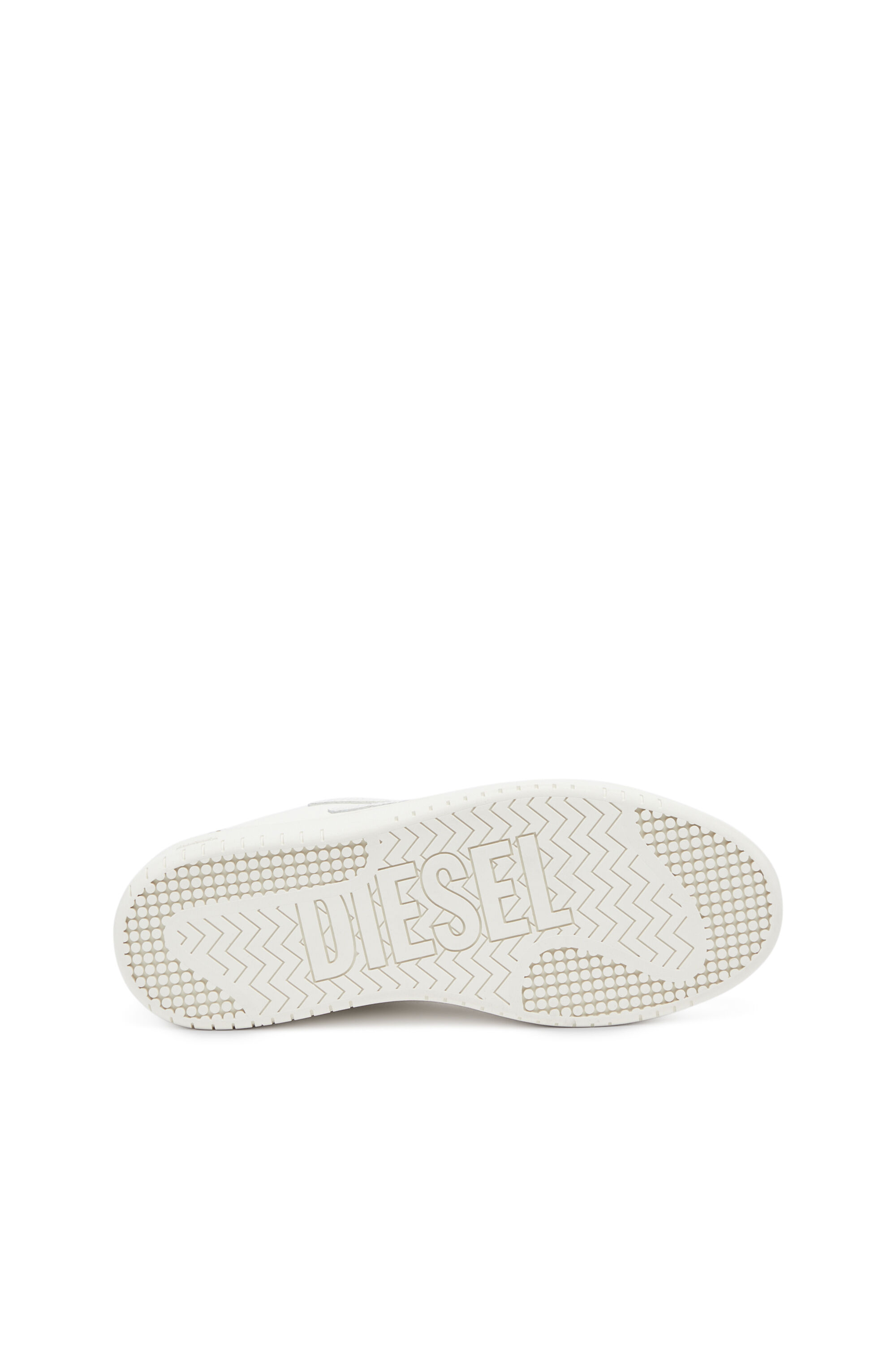 Diesel - S-ATHENE BOLD W, Woman's S-Athene Bold-Low-top sneakers with flatform sole in Gold/White - 5