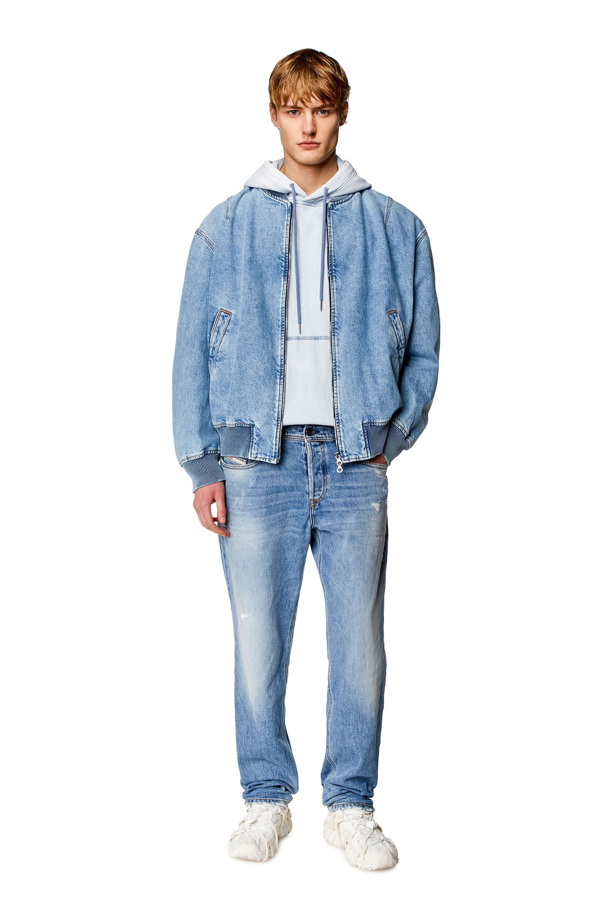 Tapered jean jacket sale
