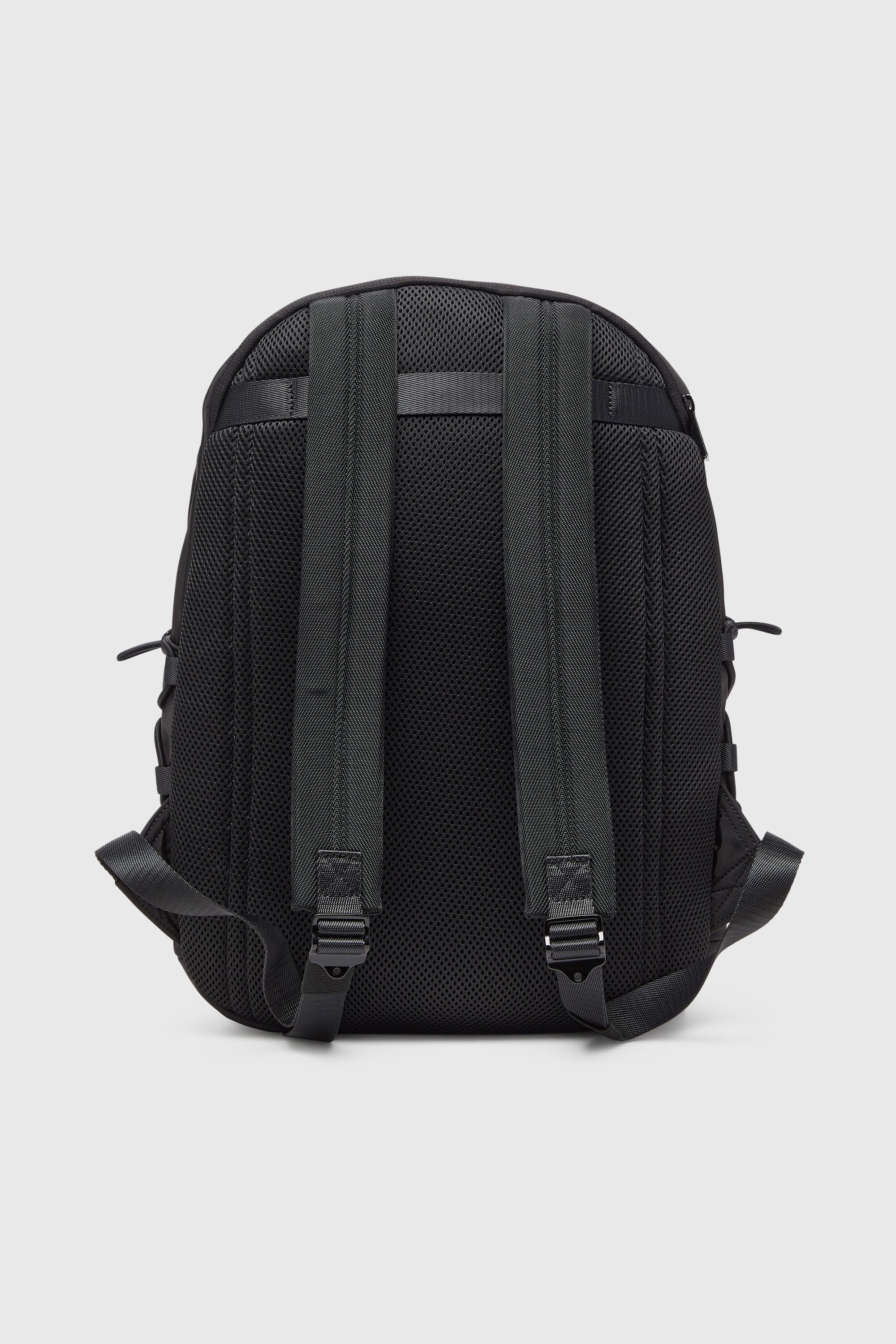 Diesel - TECH-D BACKPACK X, Unisex's Tech-D - Backpack with bungee cords and reflective details in Black - 2