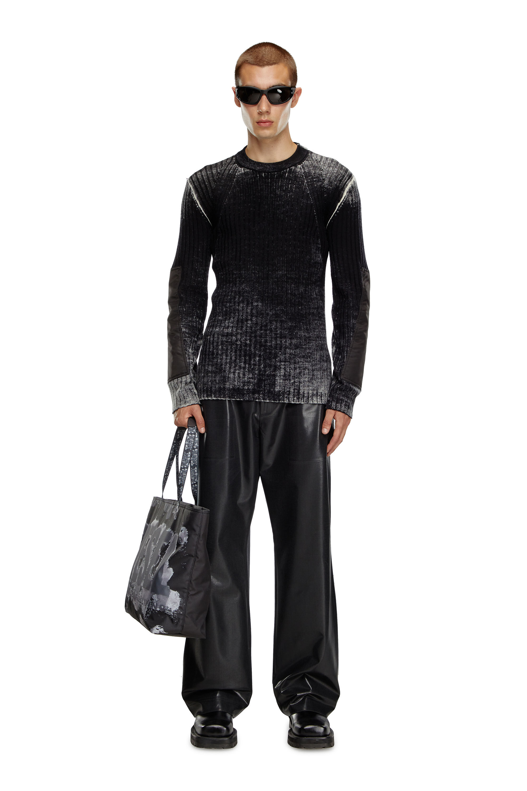 Mens wool jumpers with elbow patches 2025