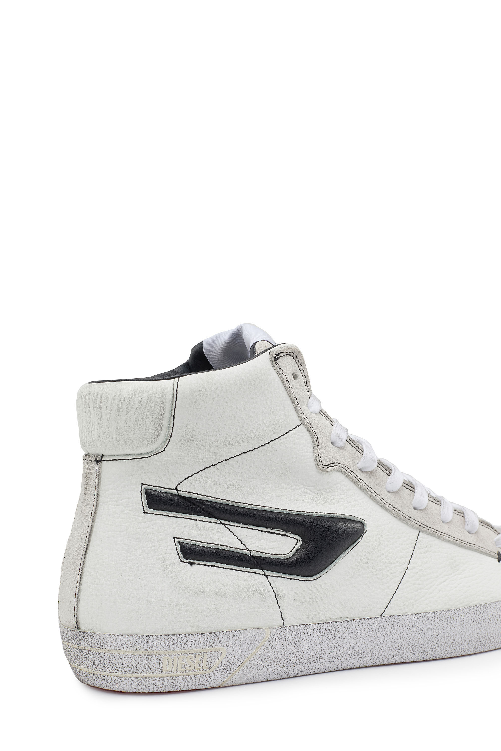 Diesel black outlet high top sneakers
