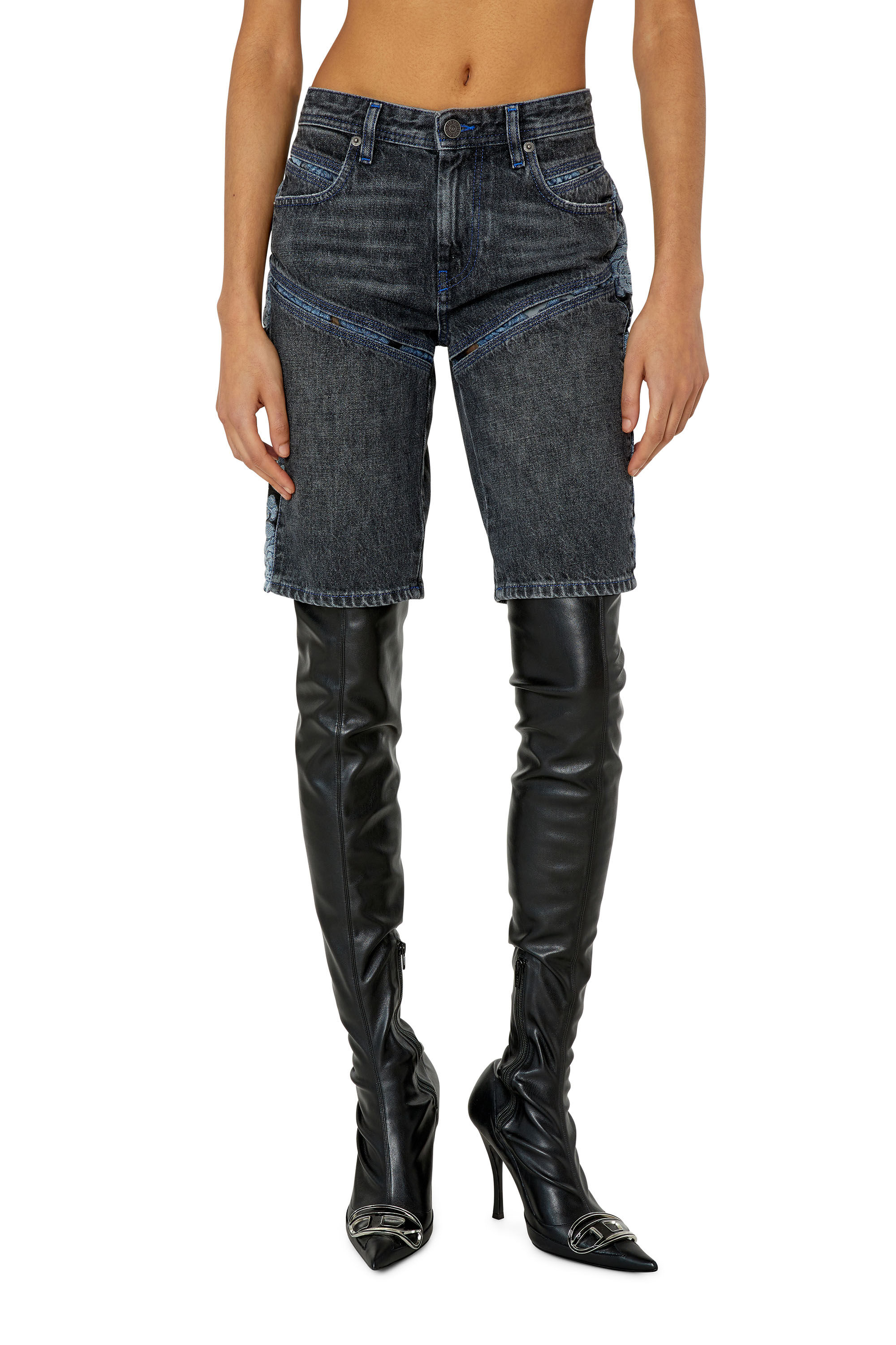 Diesel - DE-GINNY-FSB1, Black/Dark grey - Image 3