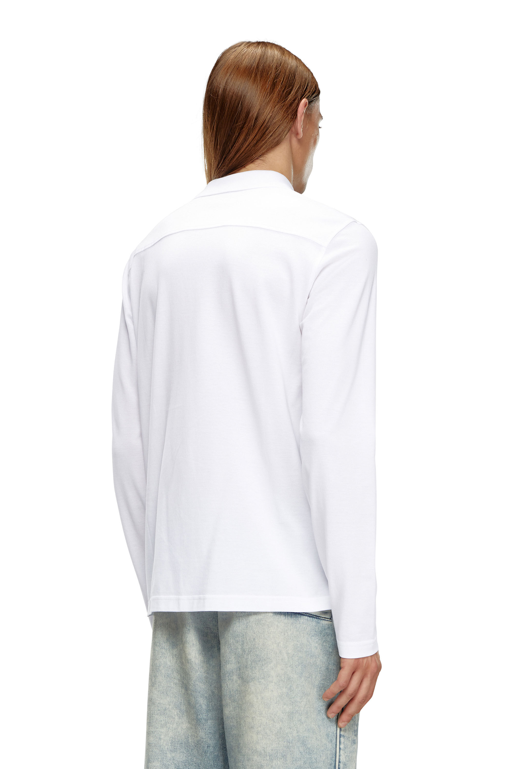 Diesel long store sleeve polo