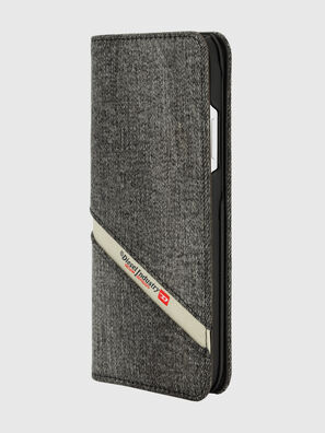 Grey Denim Diagonal Logo Case Iphone Xr