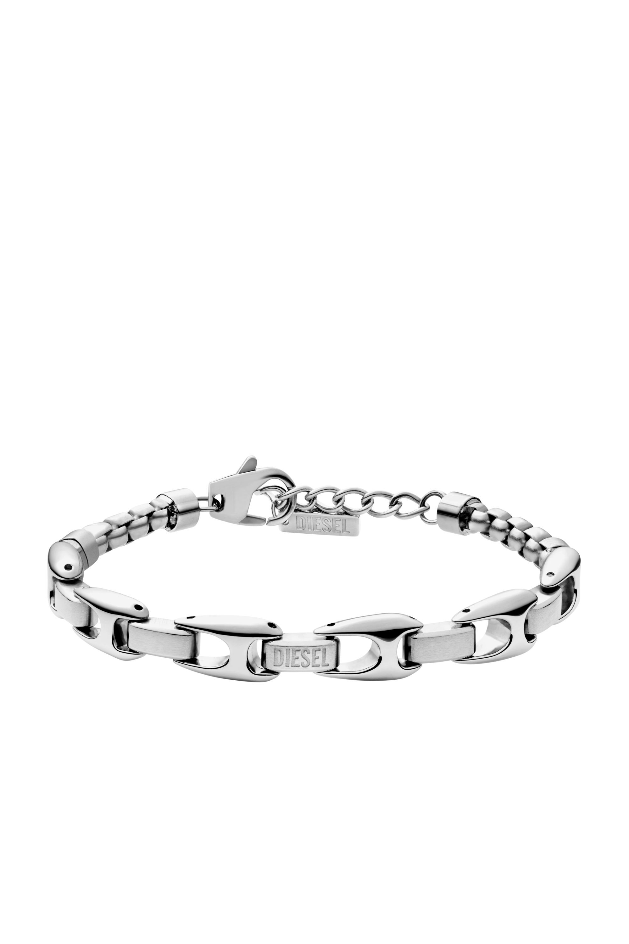 Women's Stainless steel chain bracelet | Silver | Diesel