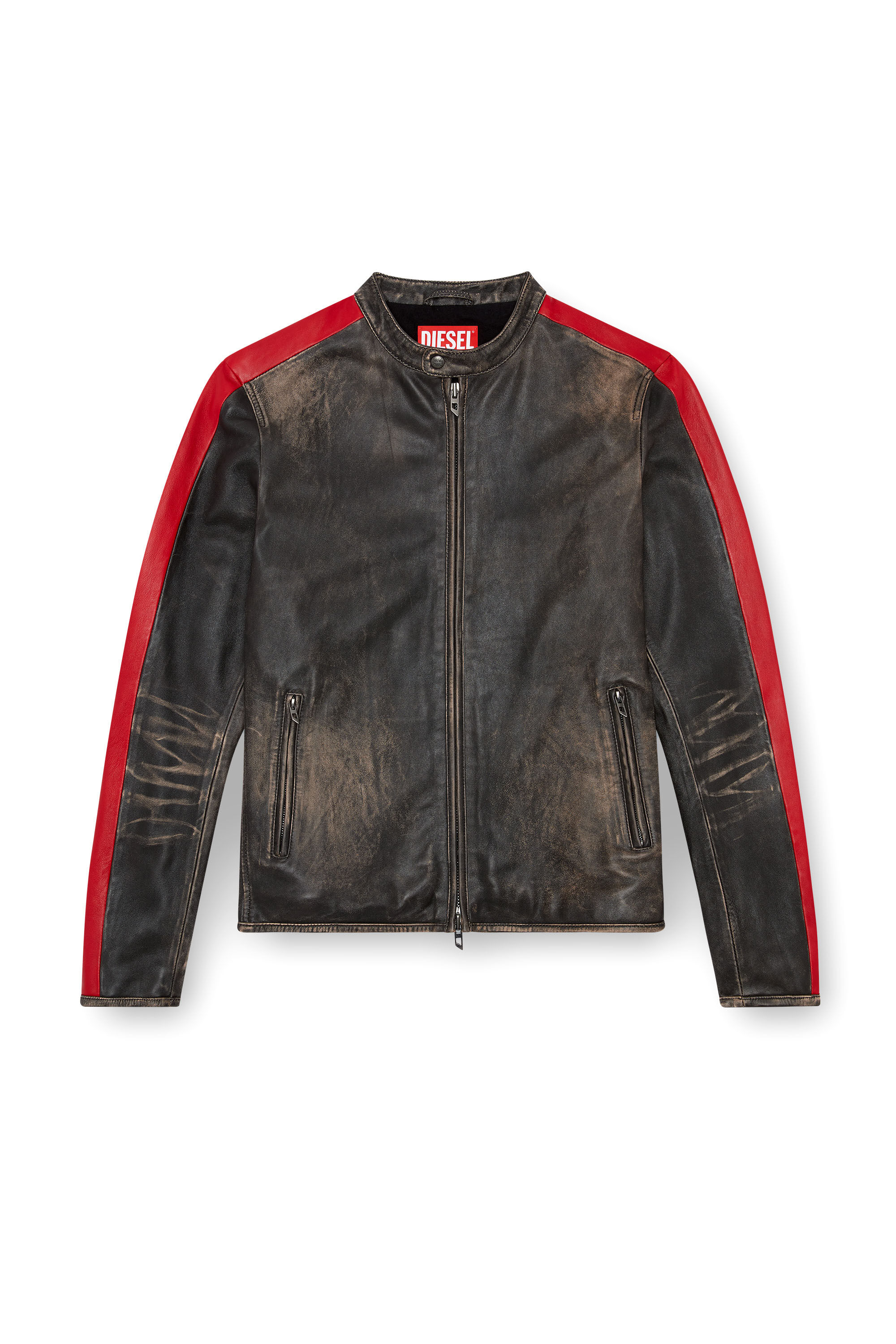 Black jacket red stripes new arrivals