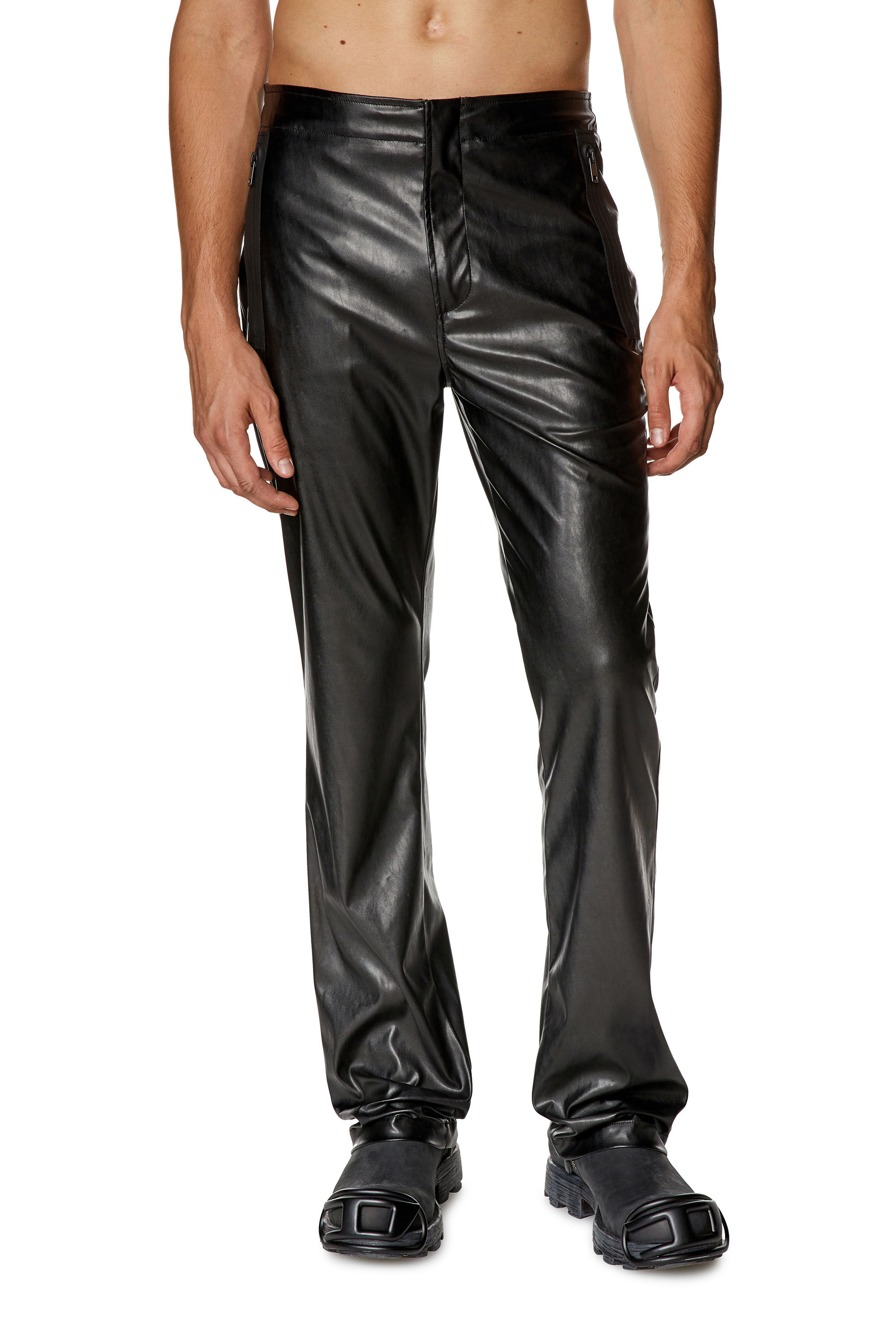 Diesel black pants on sale