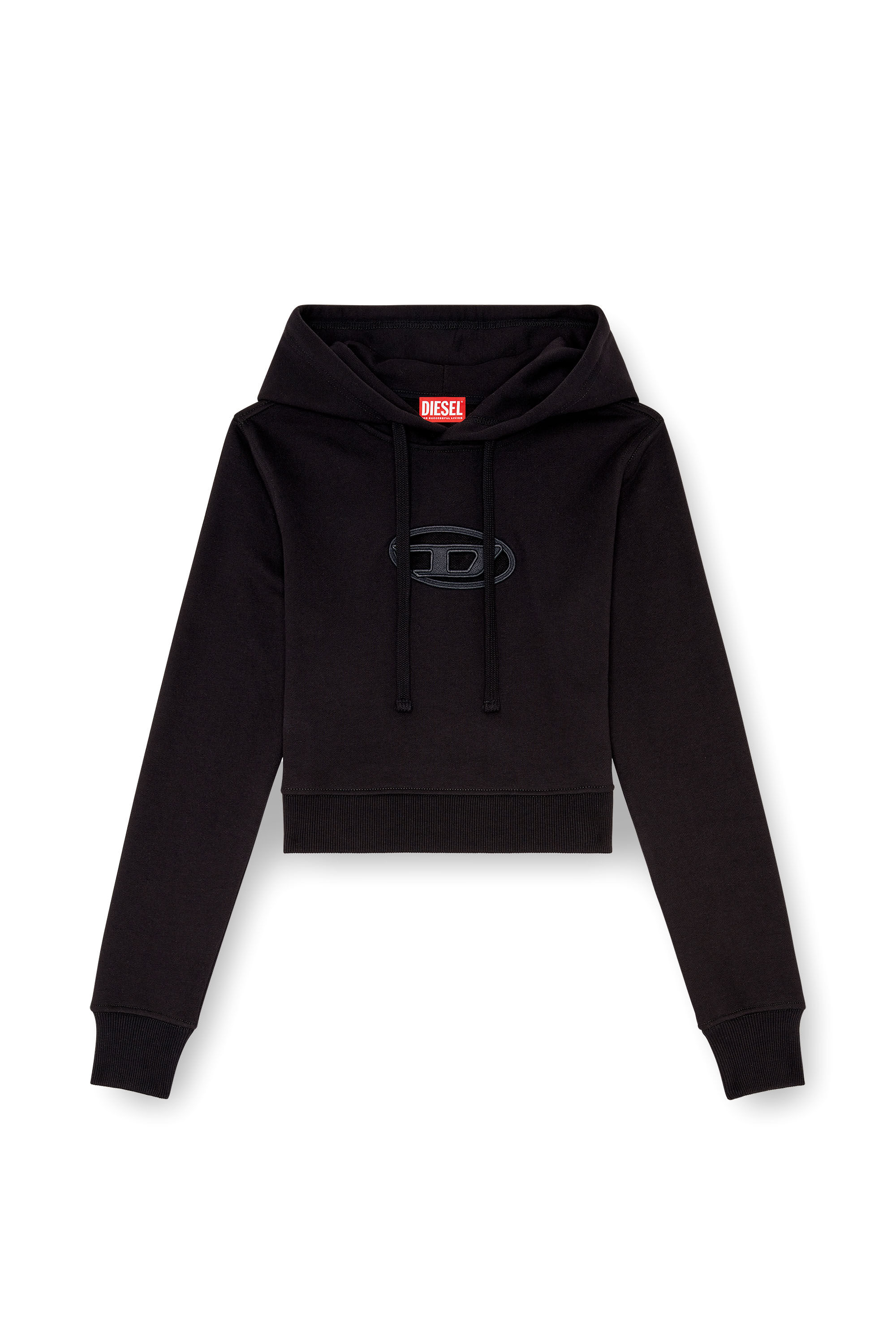 Cropped hoodie cut out on sale