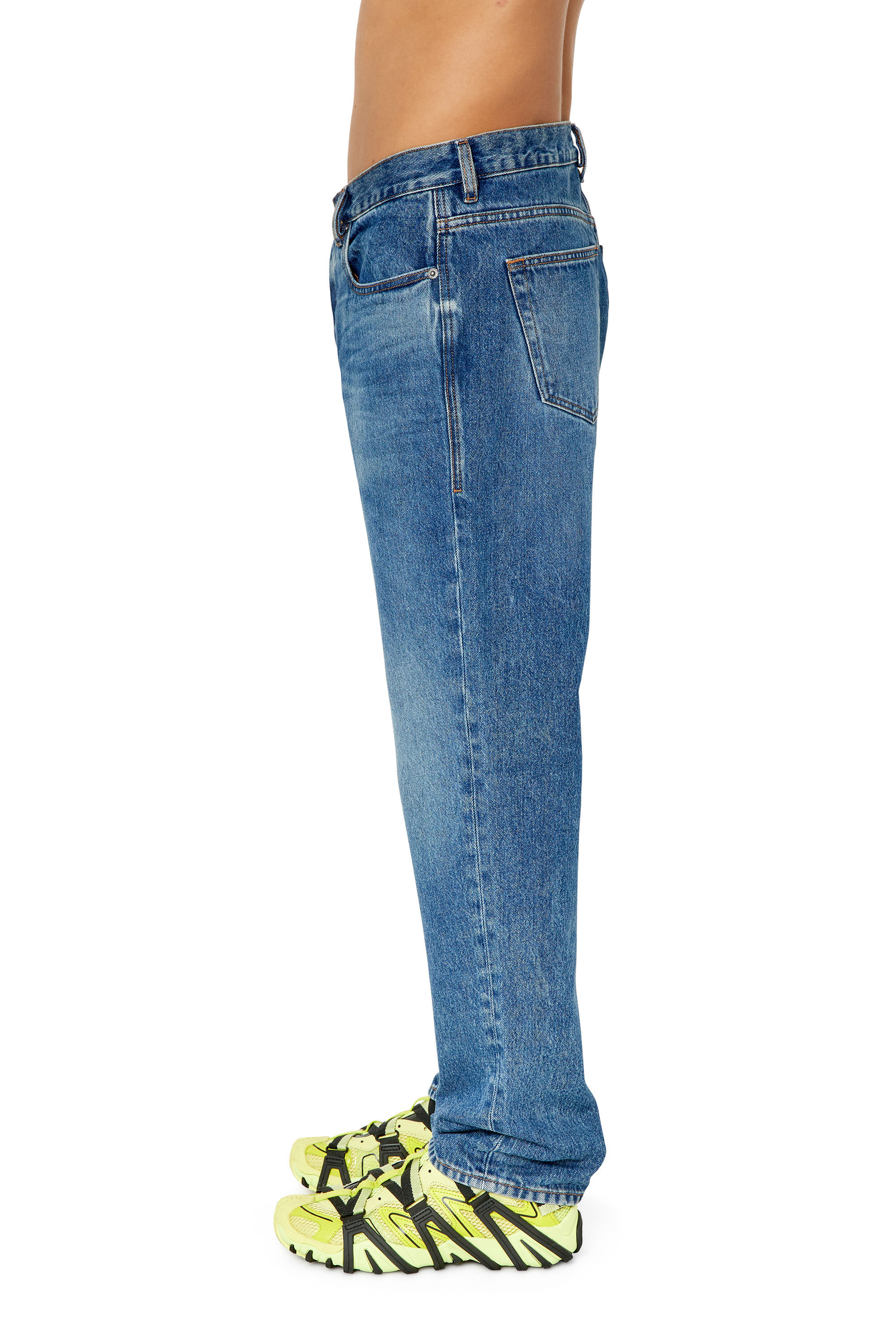 Diesel - 2020 D-Viker 0GYCT Straight Jeans, Medium blue - Image 5