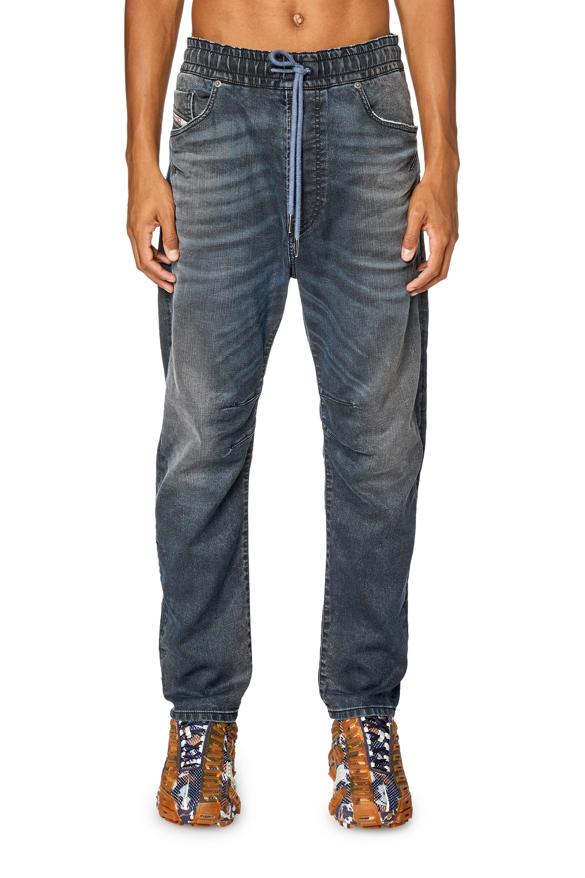 Men s Tapered Jeans Dark blue Diesel 2040 D Amage Joggjeans