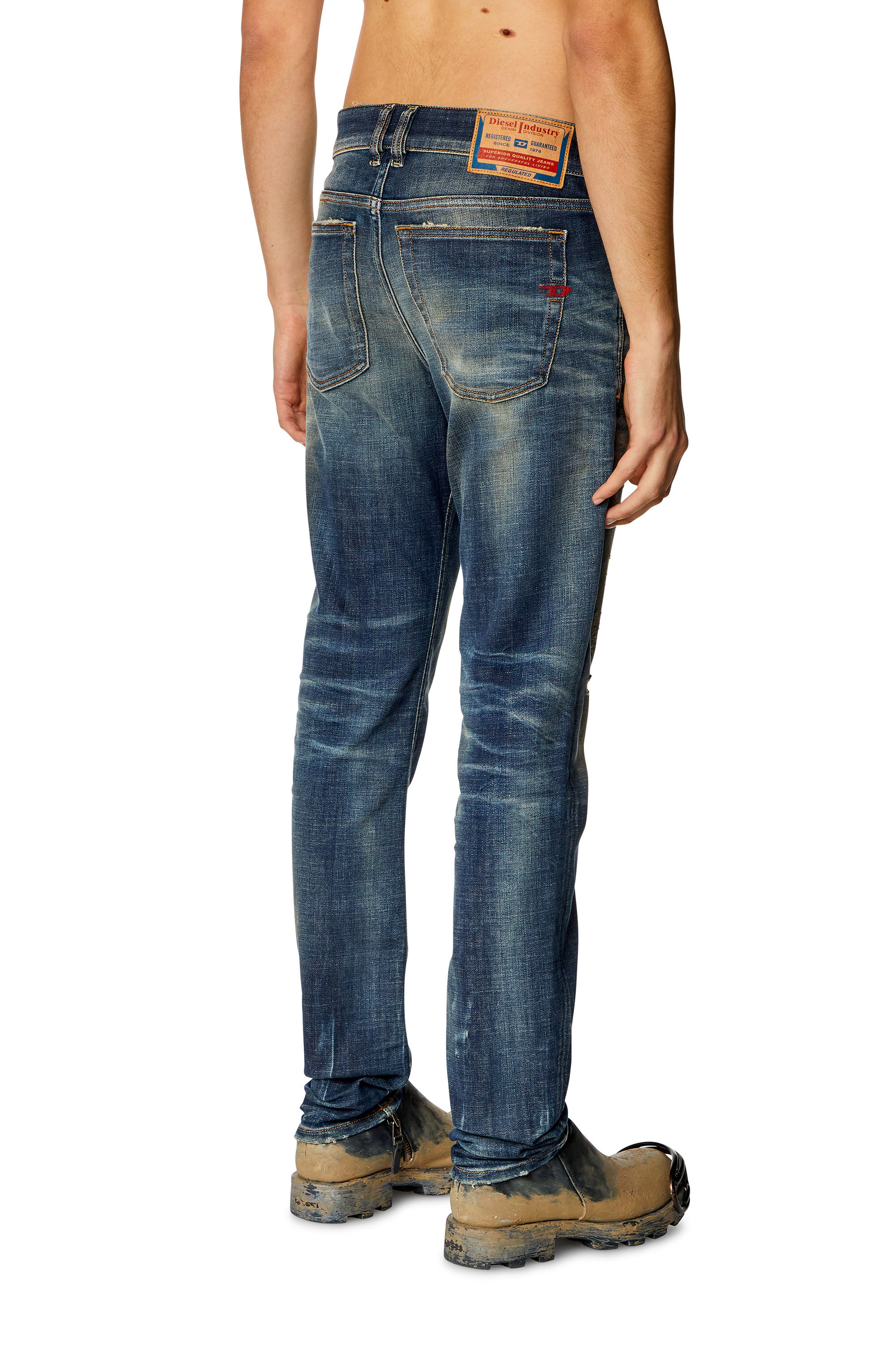 Men's Skinny Jeans | Dark Blue | Diesel 1979 Sleenker