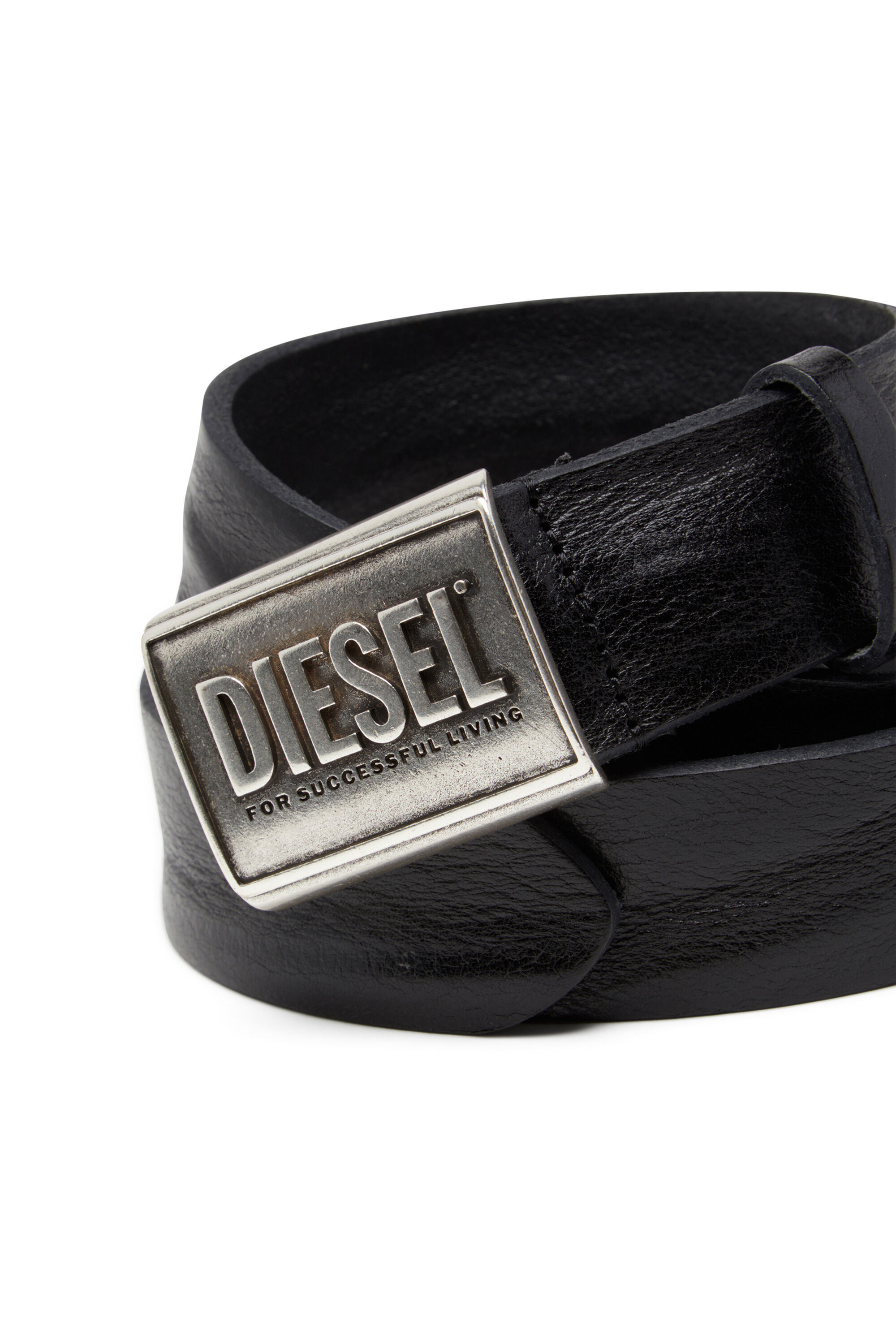 小物 2000s Diesel studs l logo belt B-METAL BISCOTTO