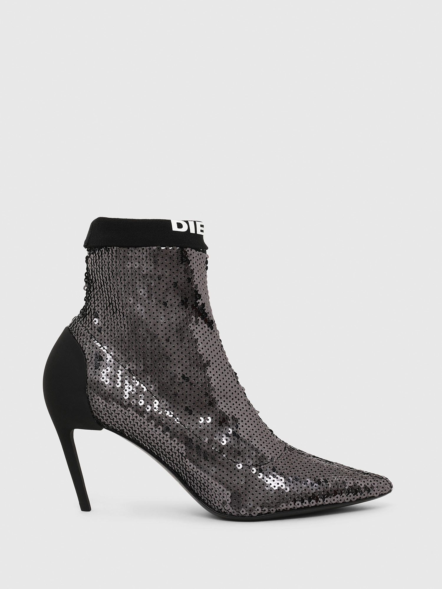 silver ankle boots uk