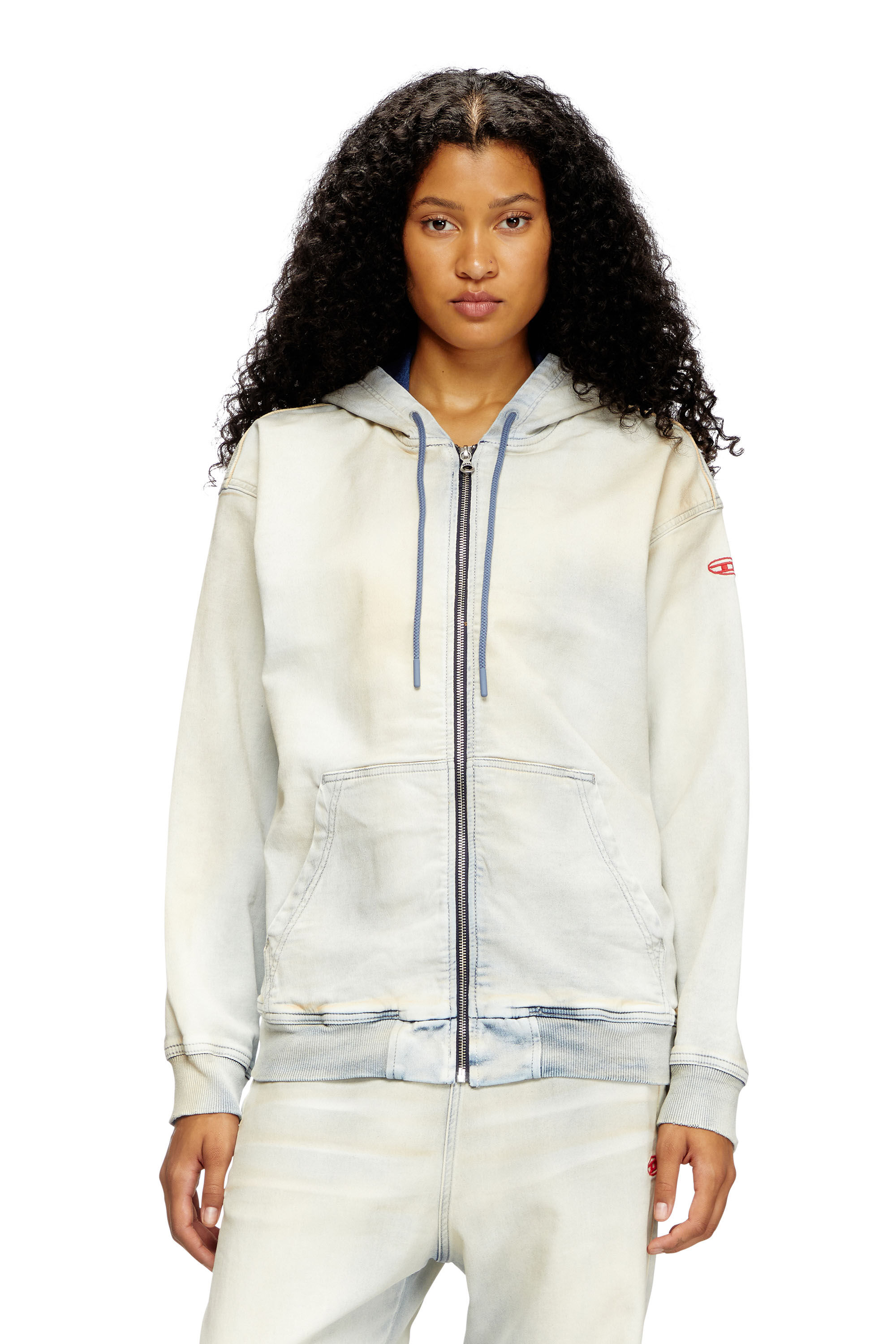 Light blue zip up hoodie womens shop