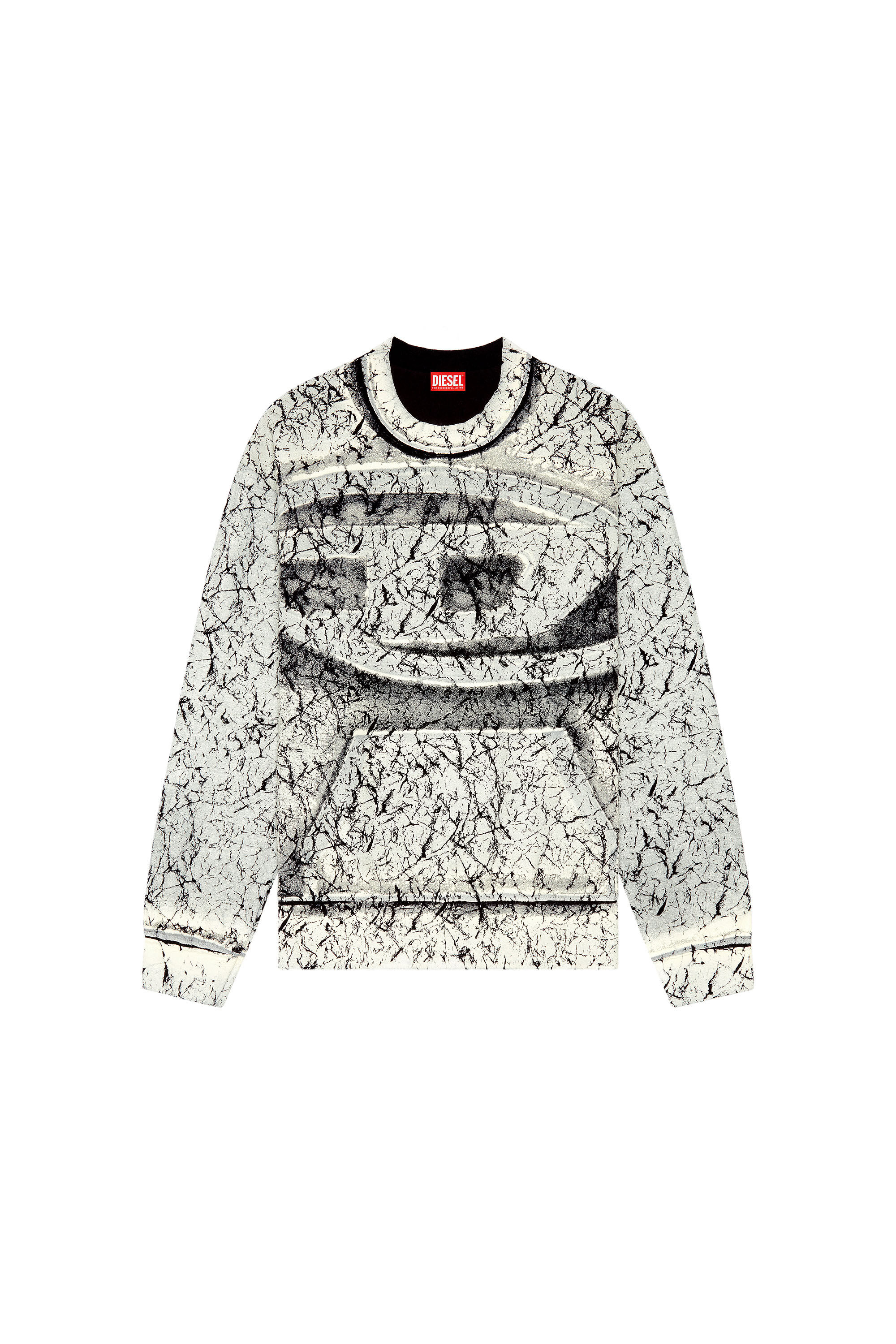 Diesel grey discount sweatshirt