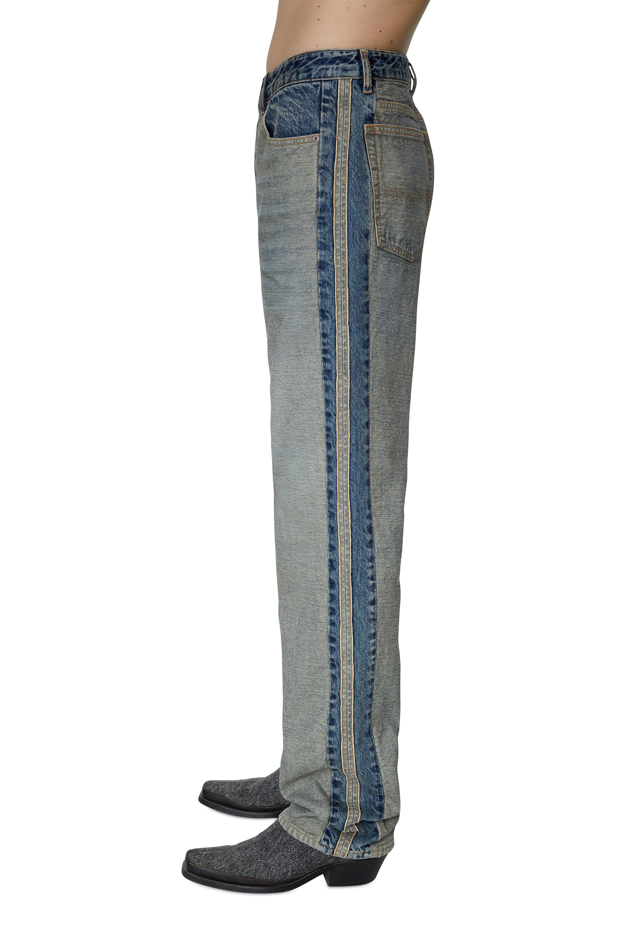 Diesel - 1955 D-Rekiv 007F4 Straight Jeans, Medium blue - Image 5