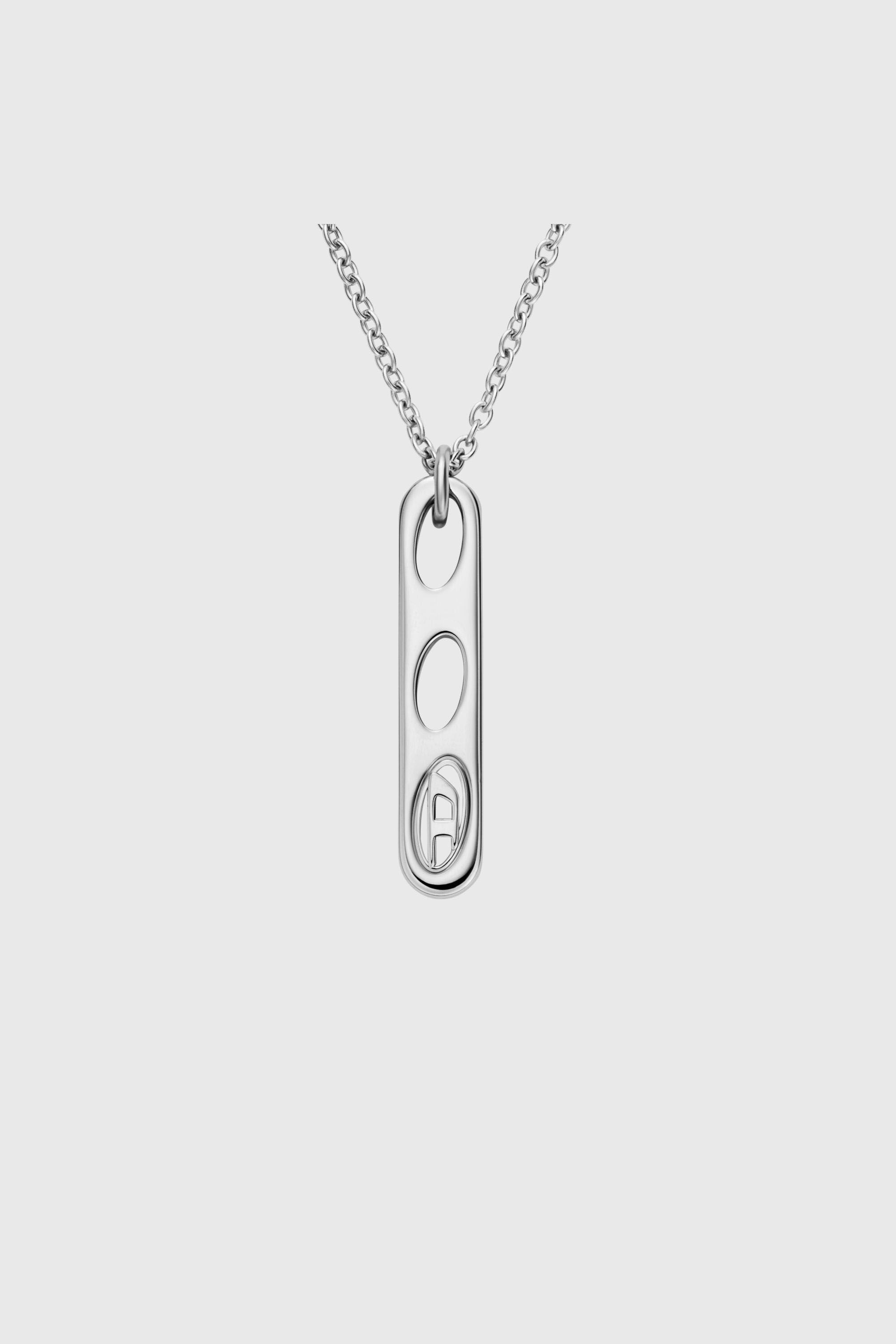 Diesel - DX166240 JEWELLERY, Unisex's Stainless Steel Pendant Necklace in Silver - 2