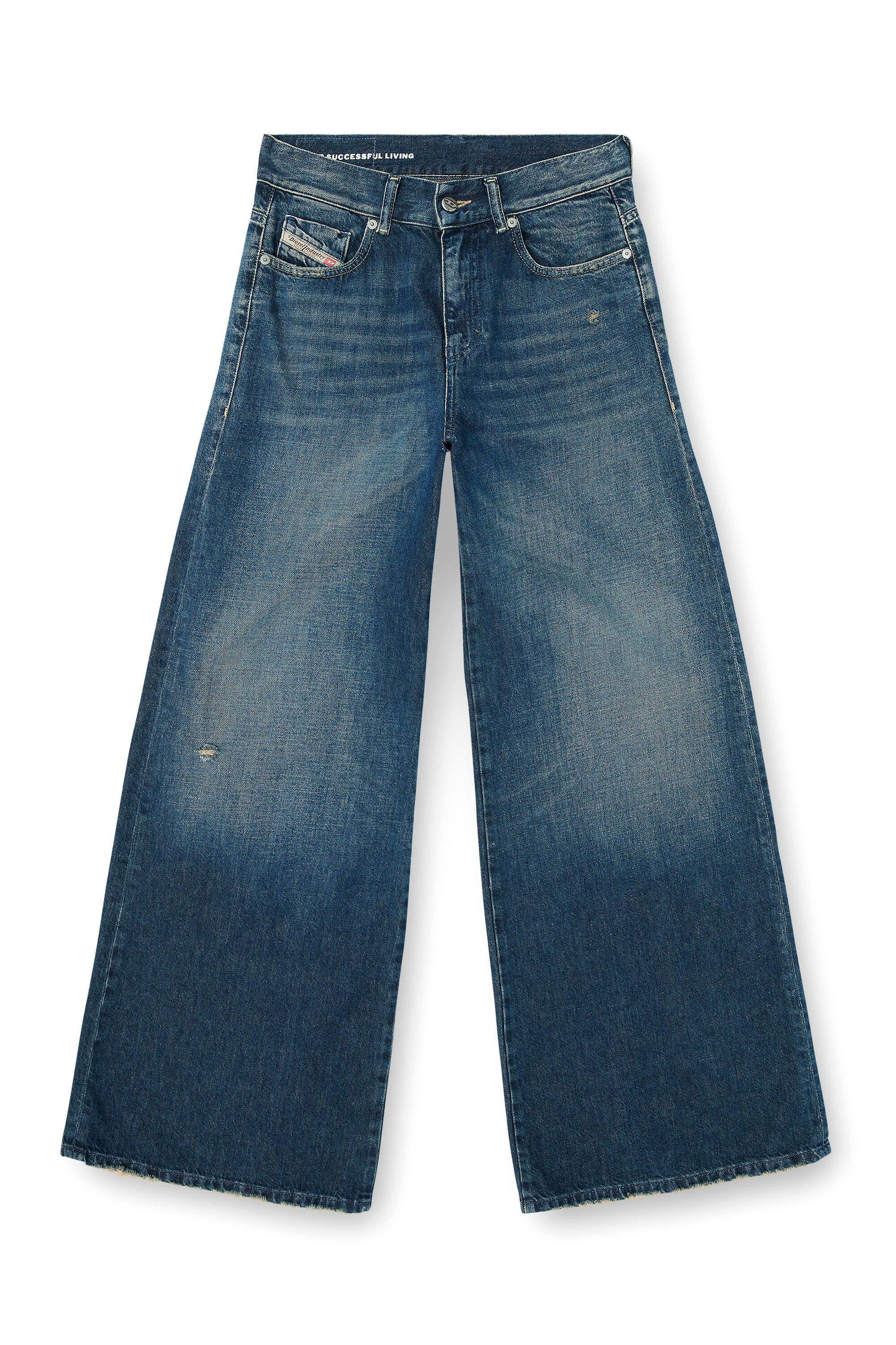 Diesel - Woman's Flare Jeans 1978 D-Akemi 09N70, Dark Blue - 6