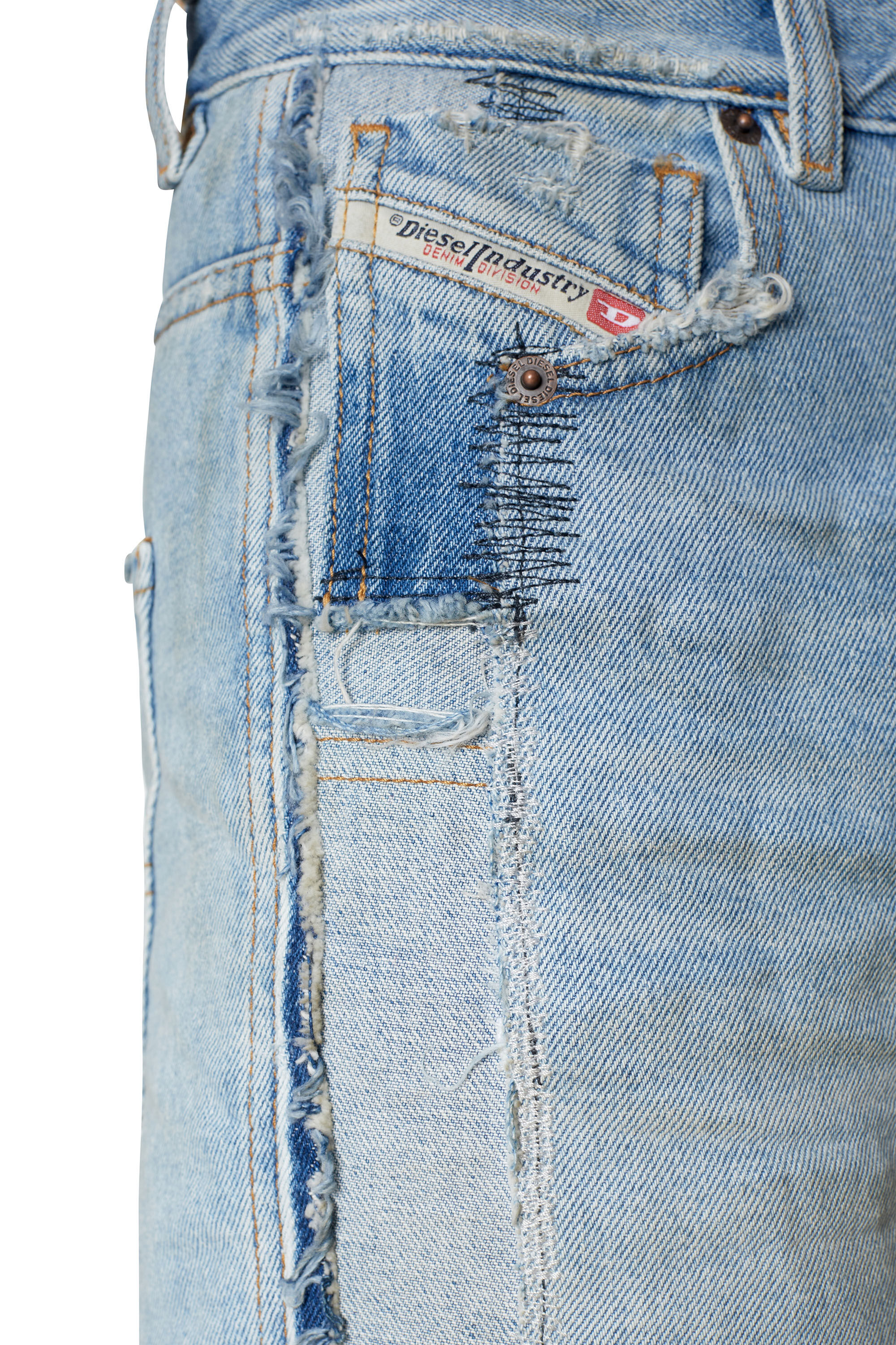 Diesel - 1956 D-Tulip 09E24 Straight Jeans, Medium blue - Image 6