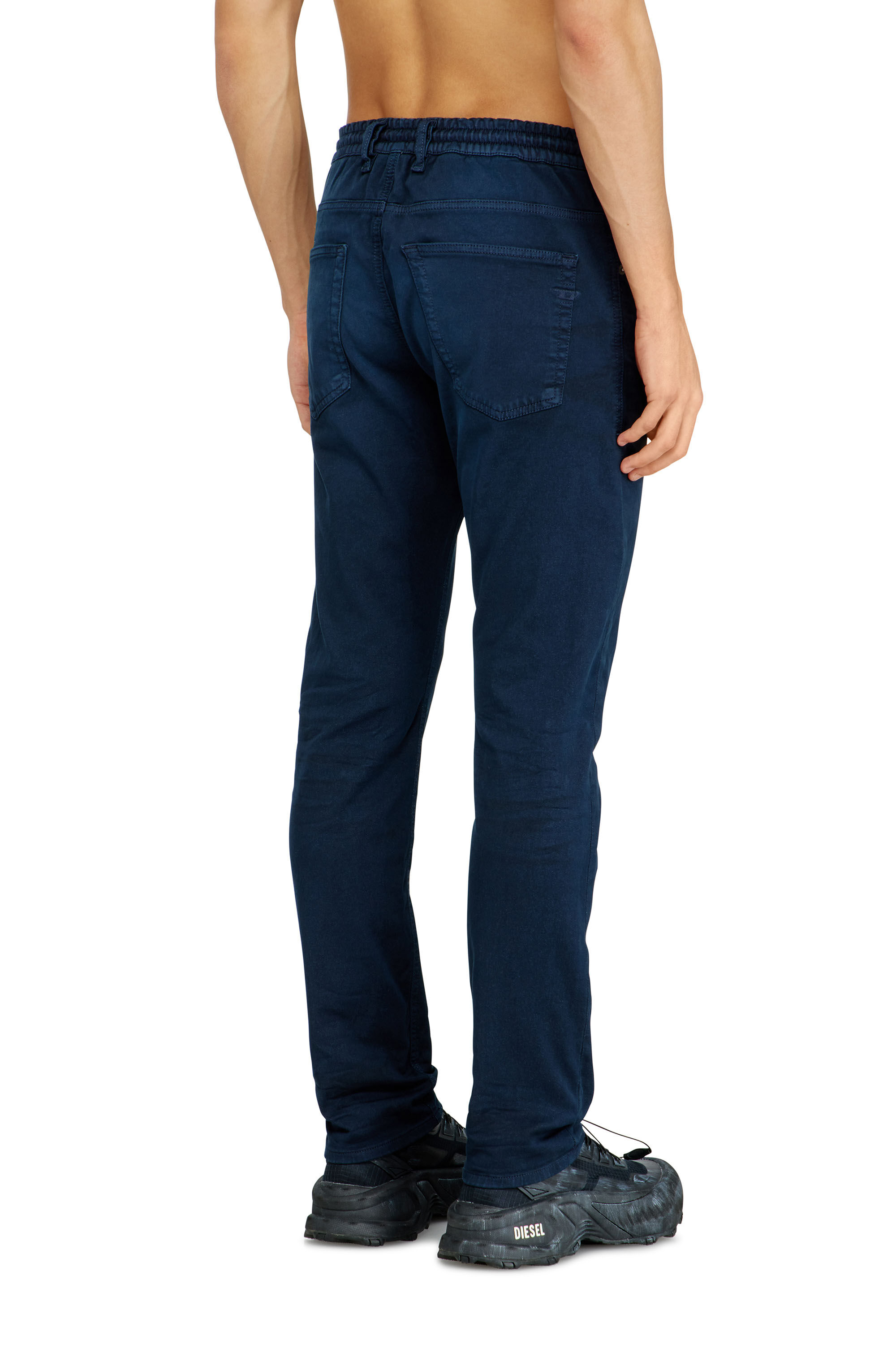 Men's Regular Jeans | Blue | Diesel 2032 D-Krooley Joggjeans®