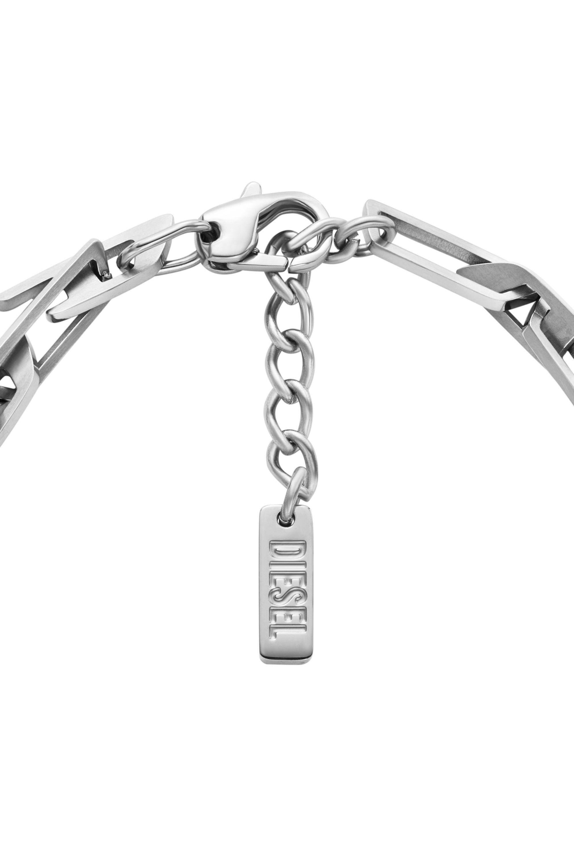☆DIESEL☆ D logo chain bracelet DX1535040 Diesel Stainless Steel Chain Bracelet - DX1535040 - Watch