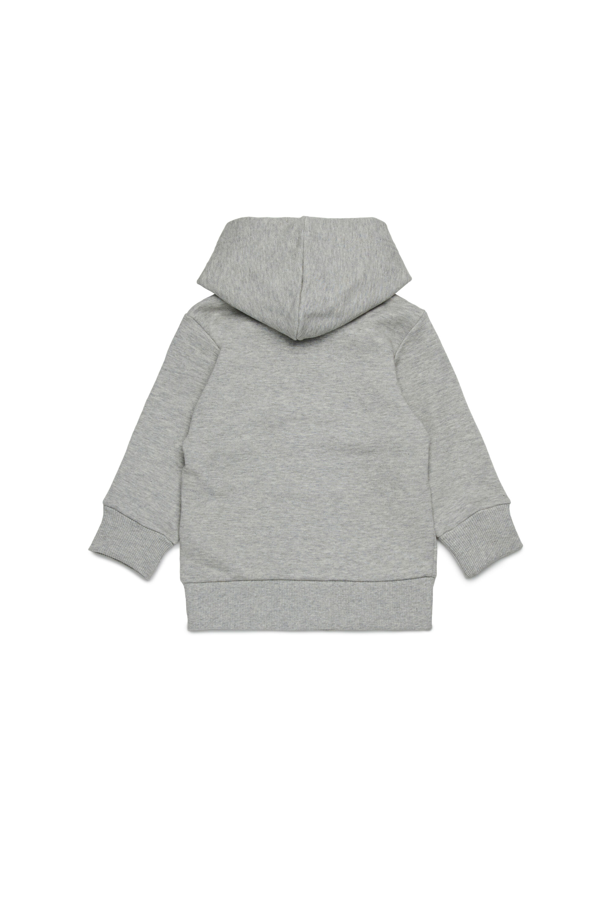 Diesel - SPRAVONB, Man's Cotton hoodie with full zip in Grey - 2