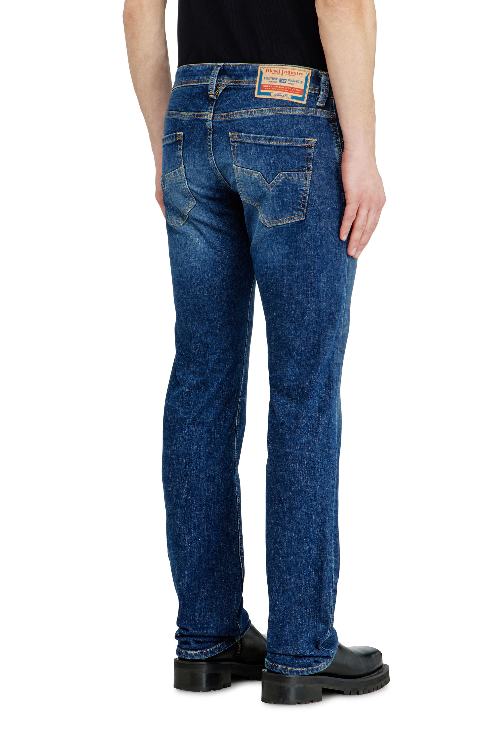 Men's Regular Jeans | Dark Blue | Diesel 1985 Larkee