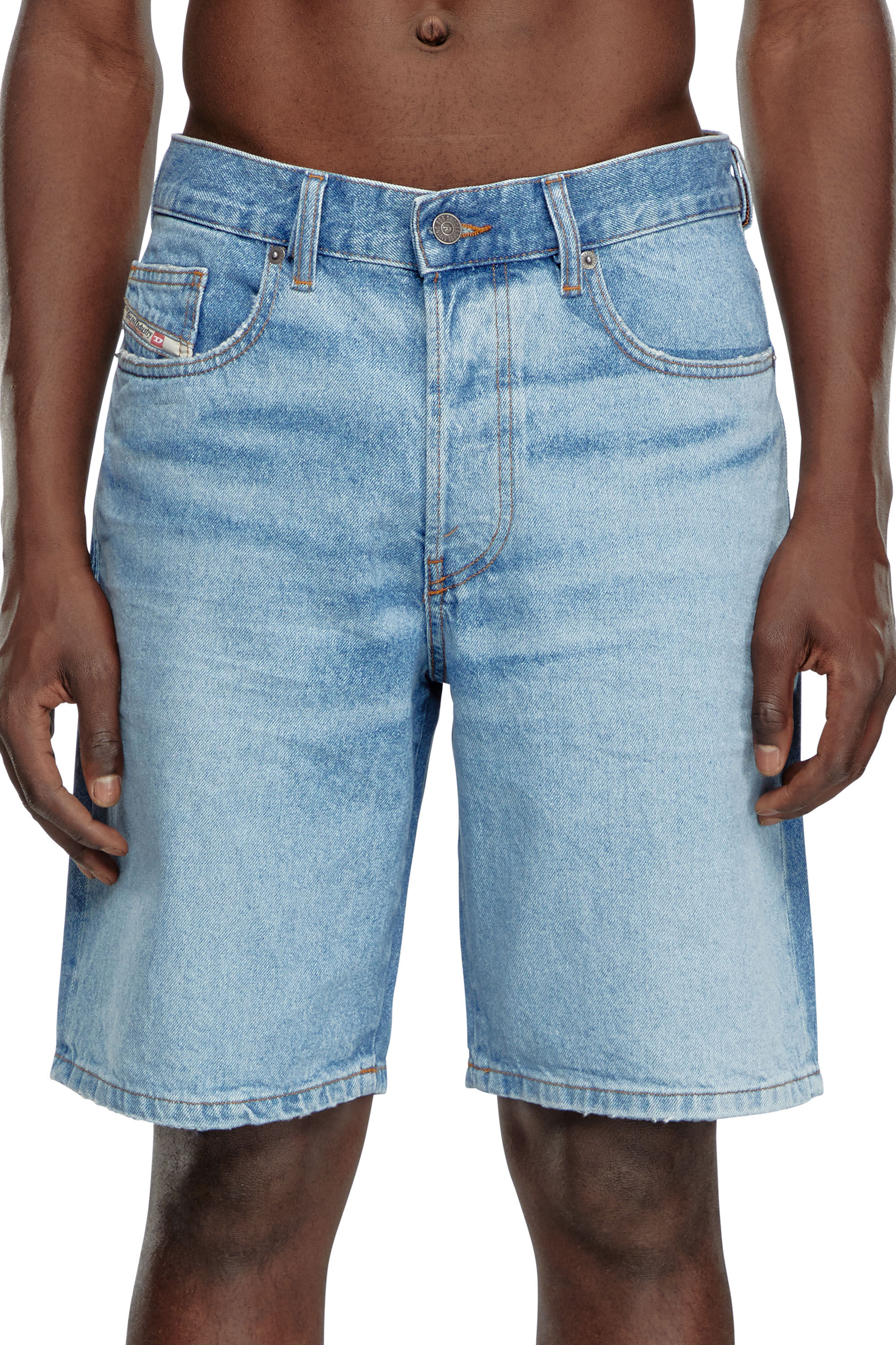 Men s Regular Denim shorts Blue Diesel