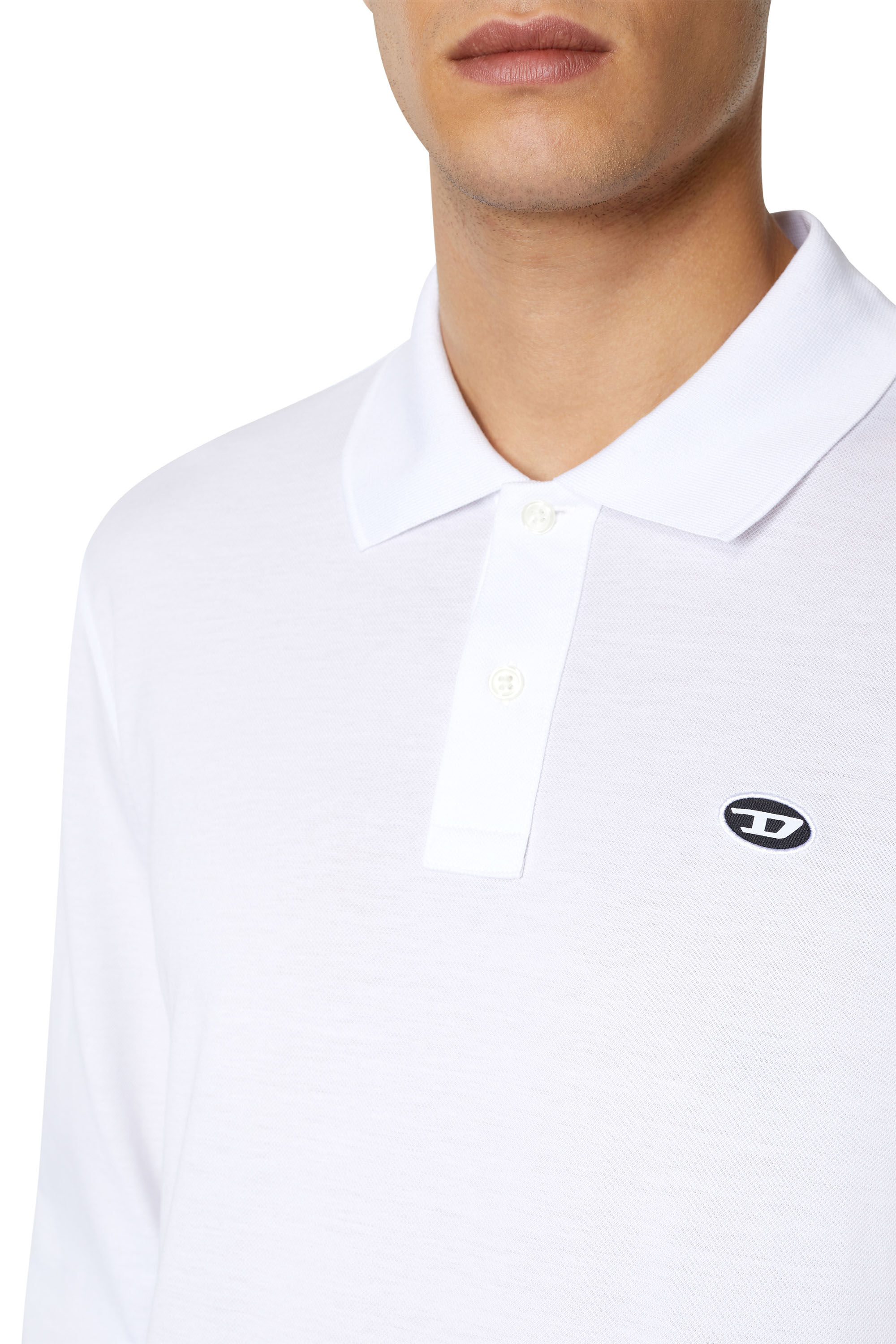 Diesel long sleeve polo best sale