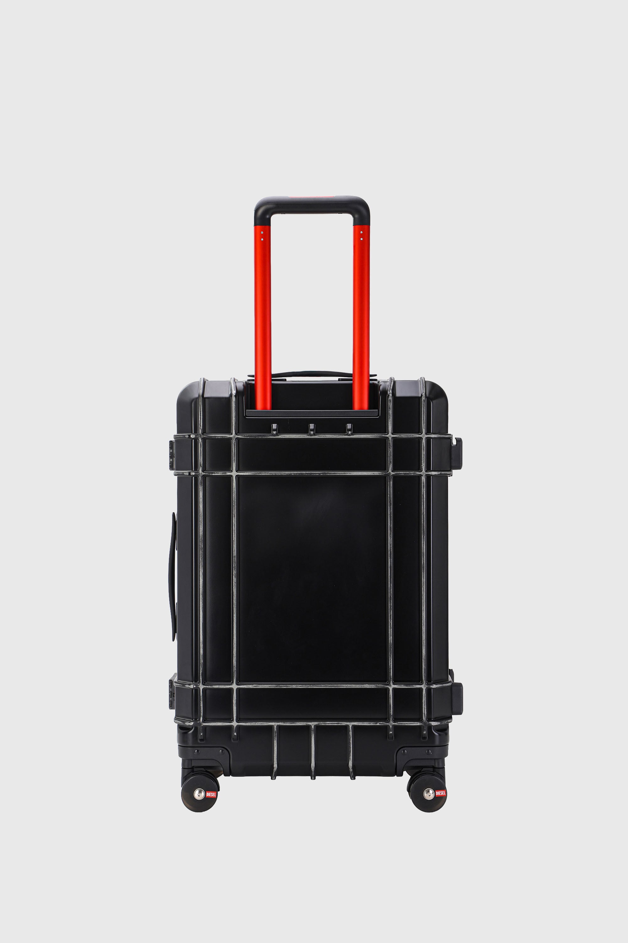 Diesel - DIESEL PC STRONG IMAGE TROLLEY- DSL003, Unisex's Rugged suitcase size M in Black - 2