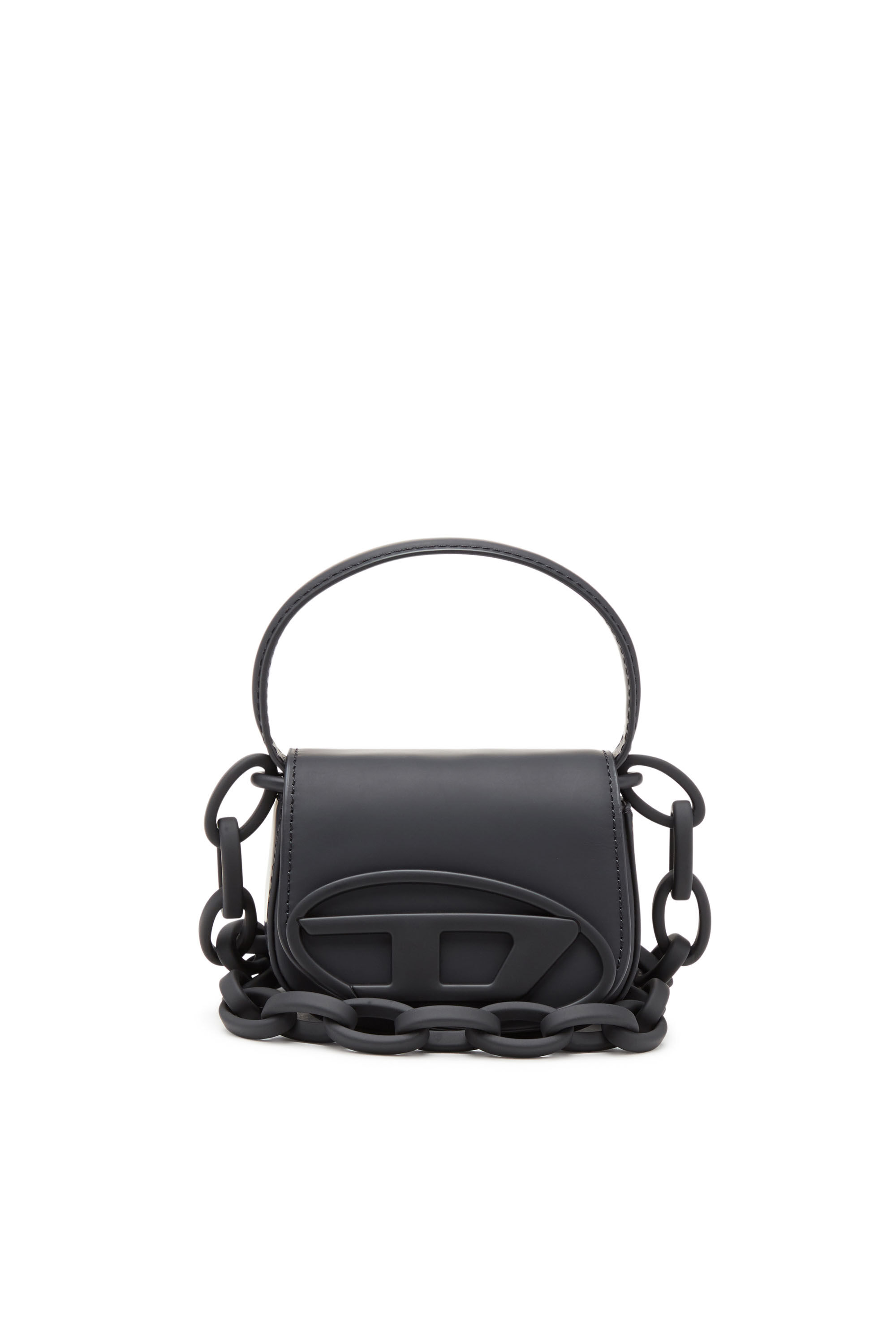 Women's 1DR Xs - Iconic mini bag in matte leather | Black | Diesel