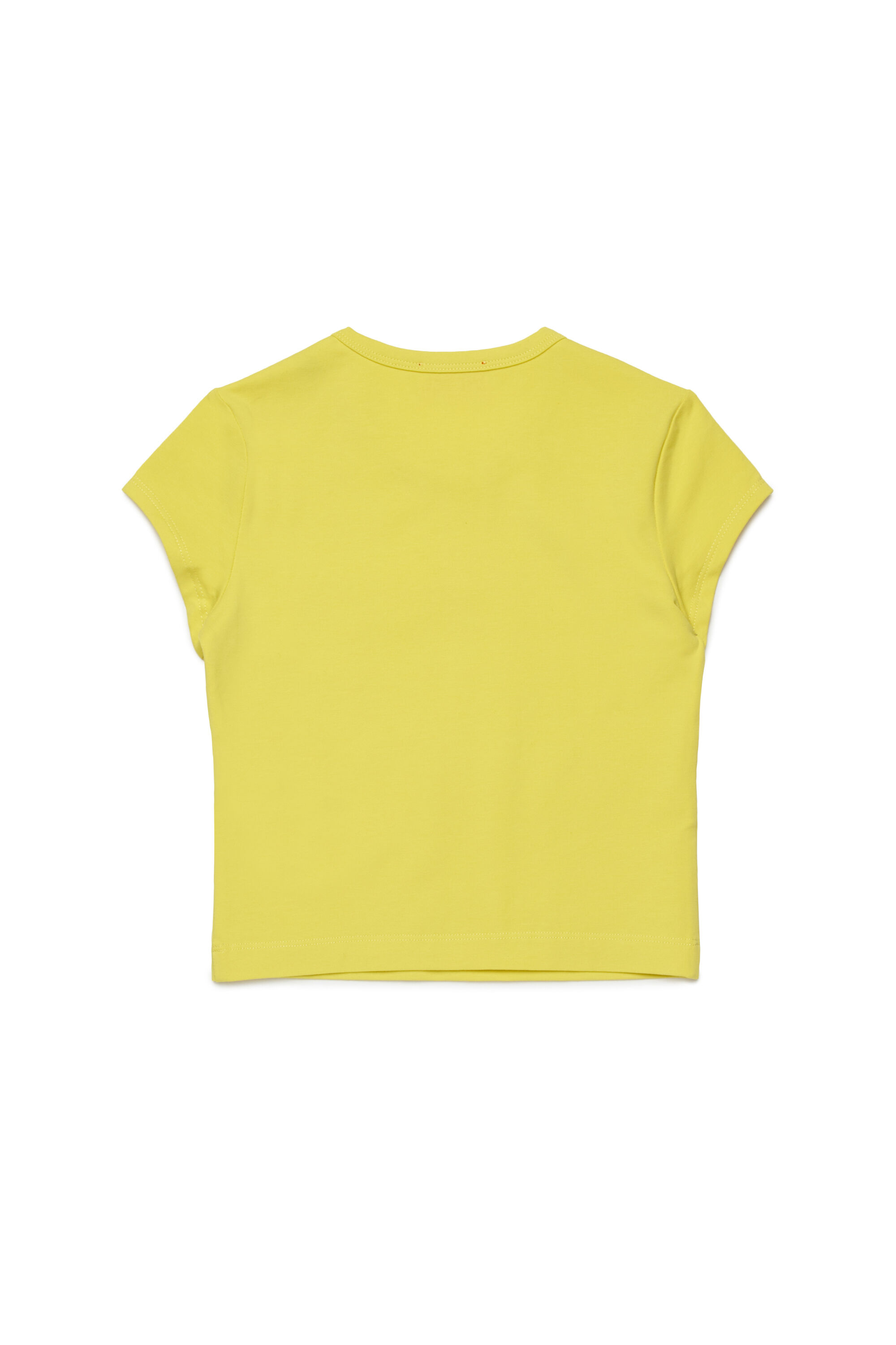 トップス 90 Logo Girl Cropped Tee white yellow 90 Logo Girl Cropped Tee – YZ