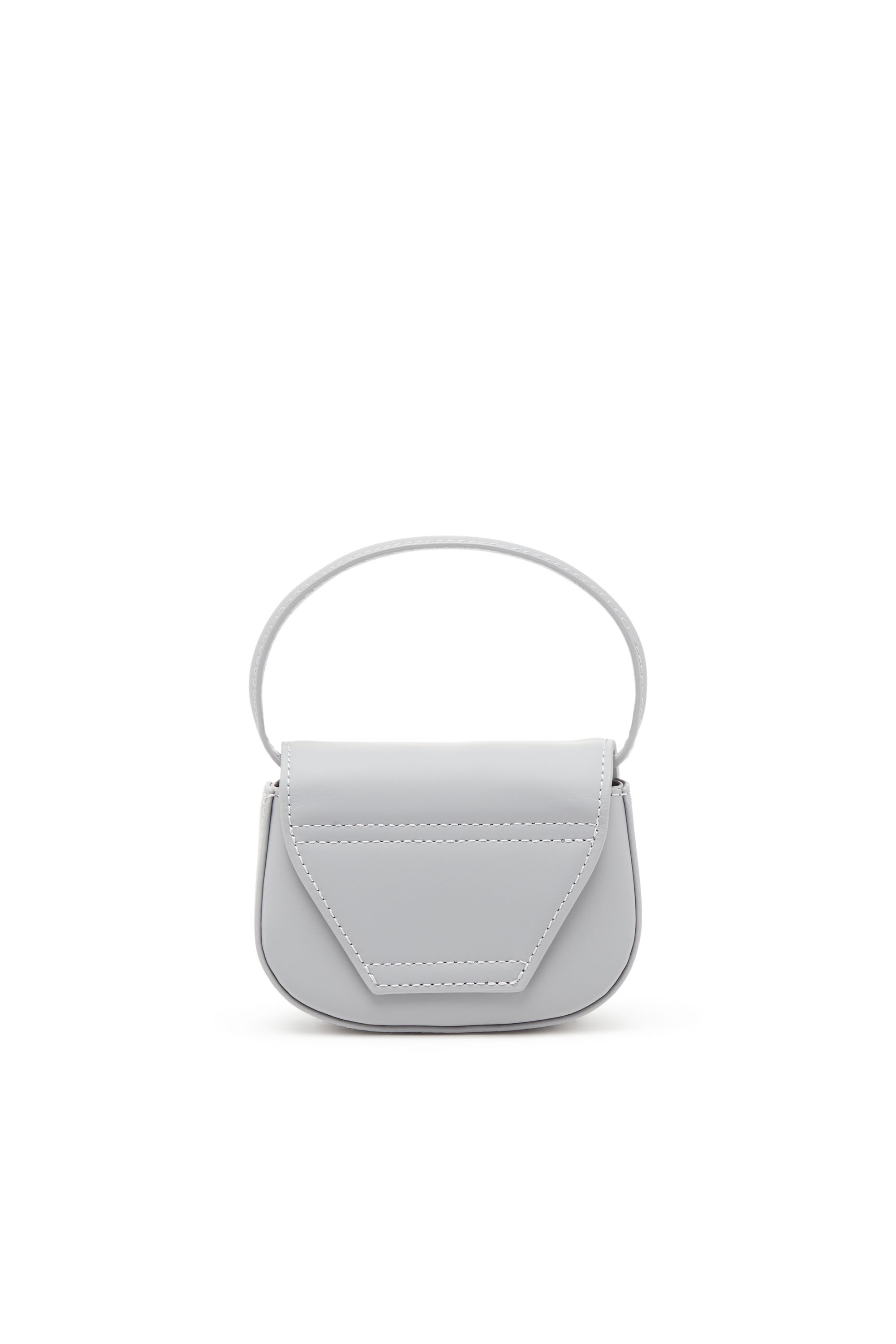 Diesel - 1DR XS, Woman's 1DR Xs-Iconic mini bag in matte leather in Grey - 3