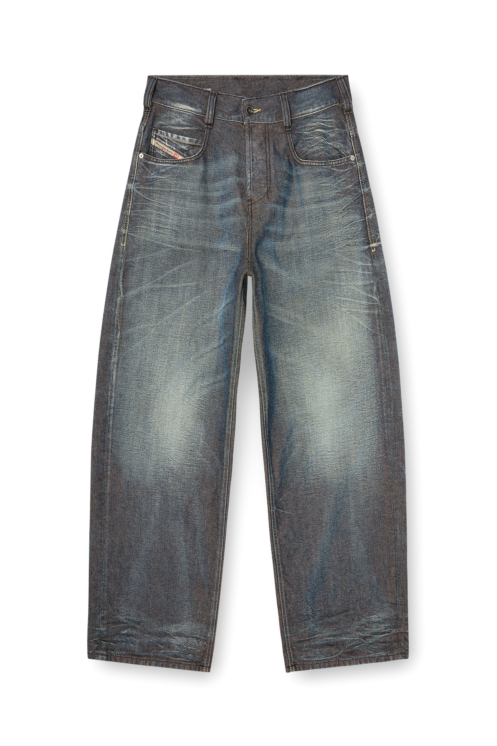 Diesel - Unisex's Relaxed Jeans 1997 D-Enim-M 007EM, Dark Blue - 6