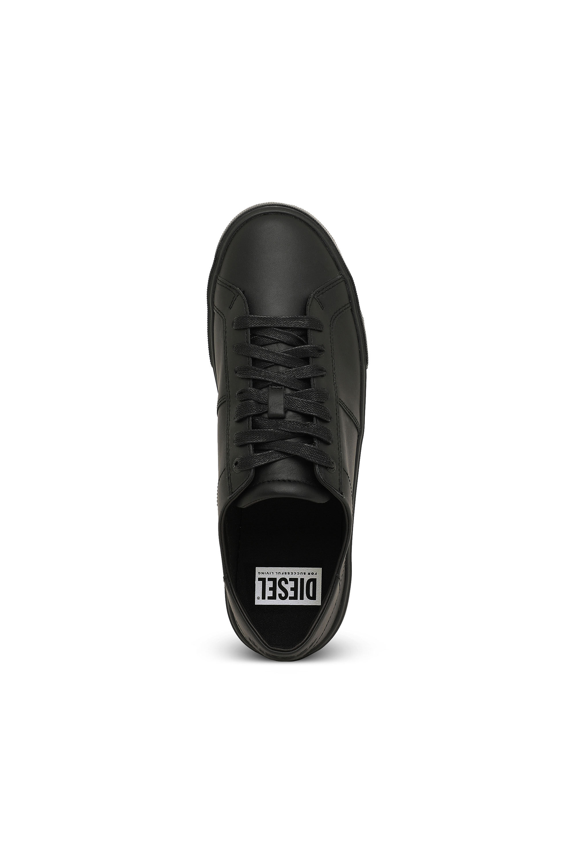 Diesel - S-MYDORI LC, Man's Low-top sneakers in leather in Black - 6