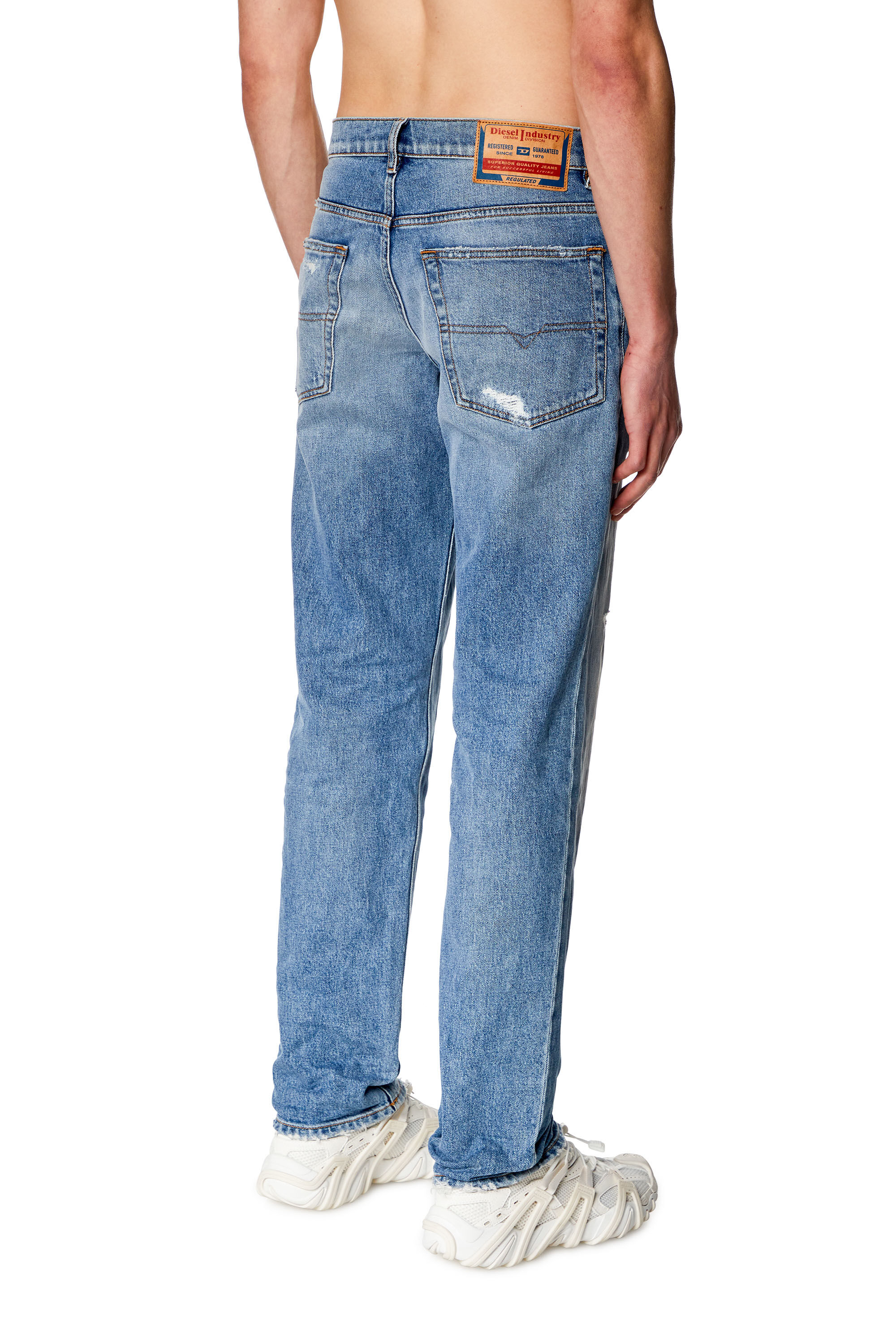 Men s Tapered Jeans Light blue Diesel 2023 D Finitive