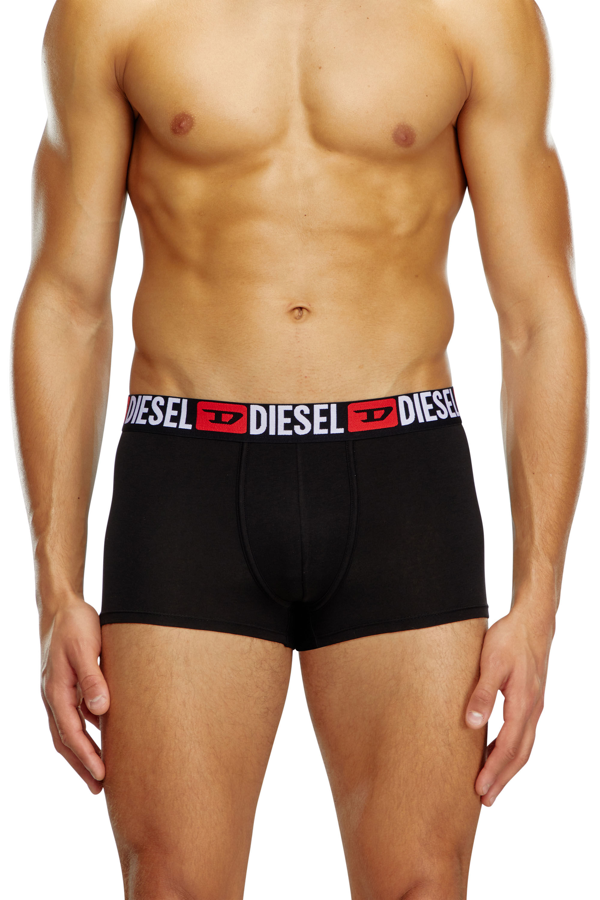 Men Three pack of all over logo waist boxers Diesel