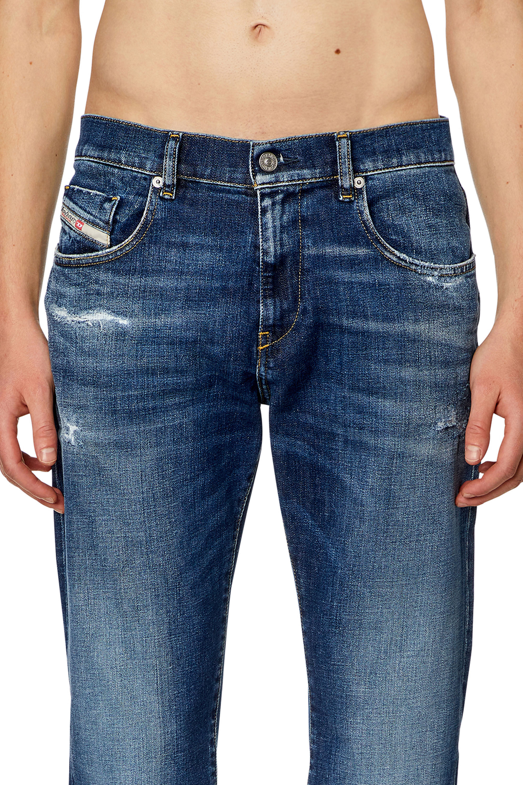 Men s Slim Jeans Light blue Diesel 2019 D Strukt
