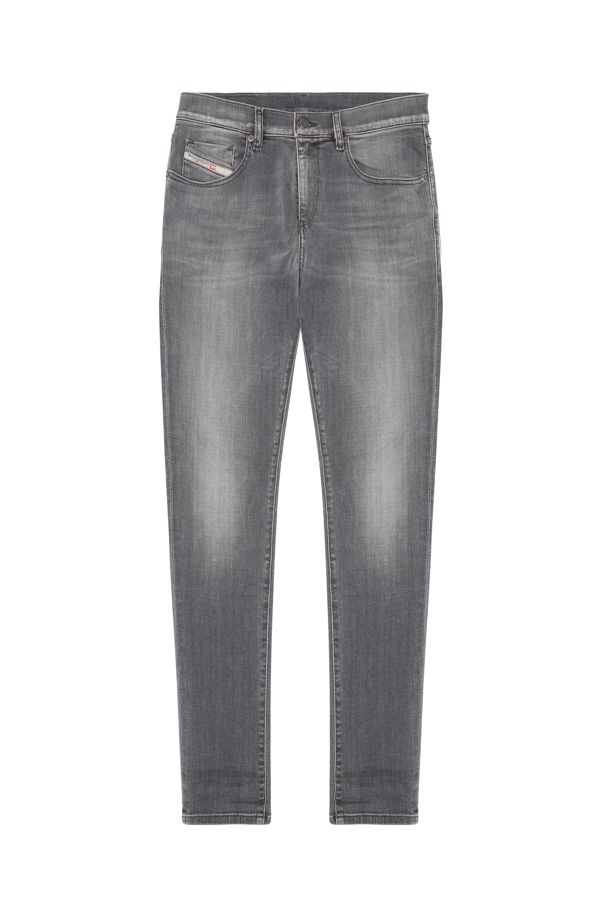 Diesel - Slim Jeans 2019 D-Strukt 09F91, Grey - Image 2