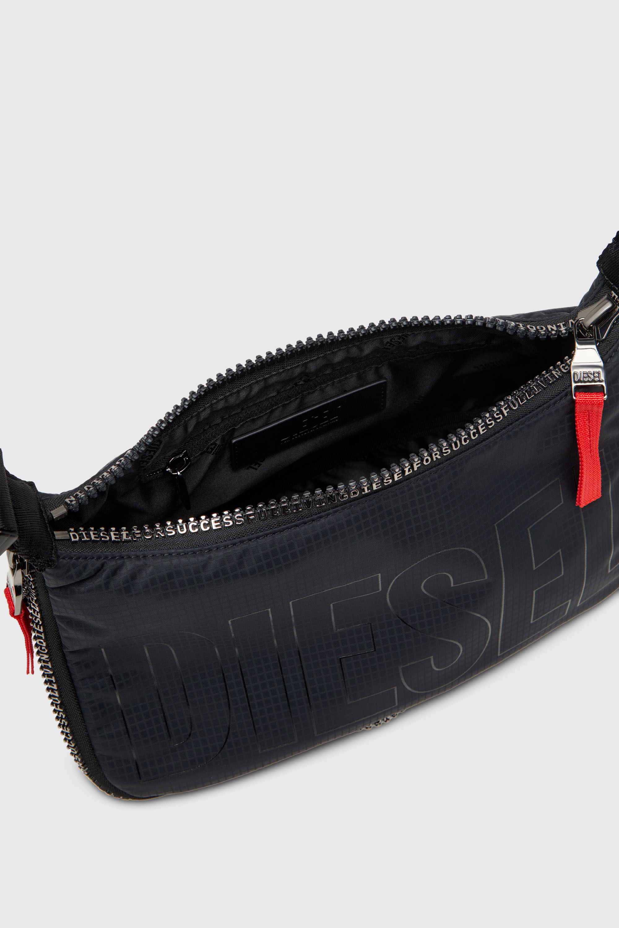 Women's Zip-D X-Expandable utilitarian shoulder bag | Black