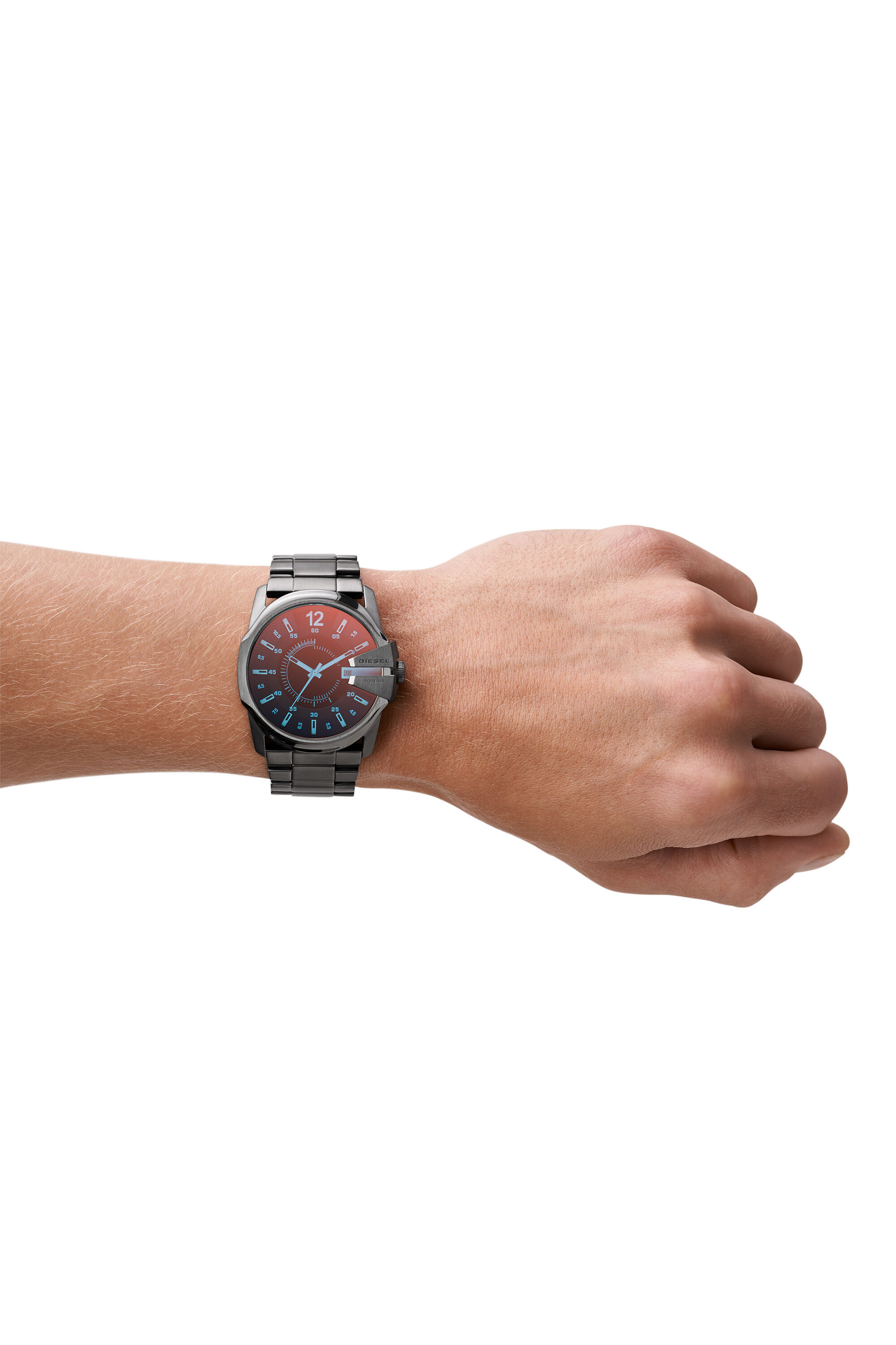 EMPORIOARMANI　DIESEL時計 DZ1965 Man: Master Chief chronograph gunmetal-tone watch | Diesel