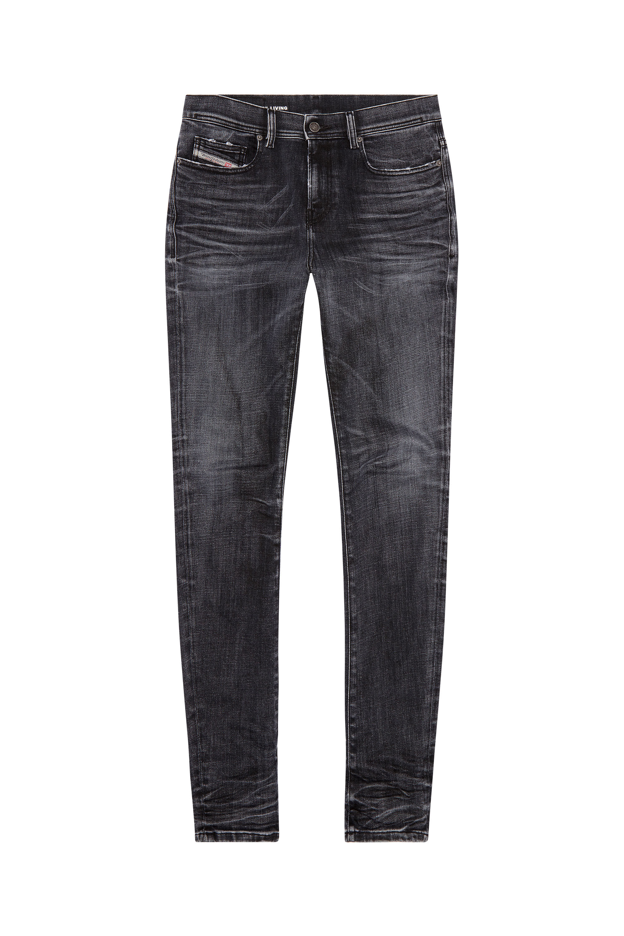 Diesel - Skinny Jeans 1983 D-Amny 09G50, Black/Dark grey - Image 2