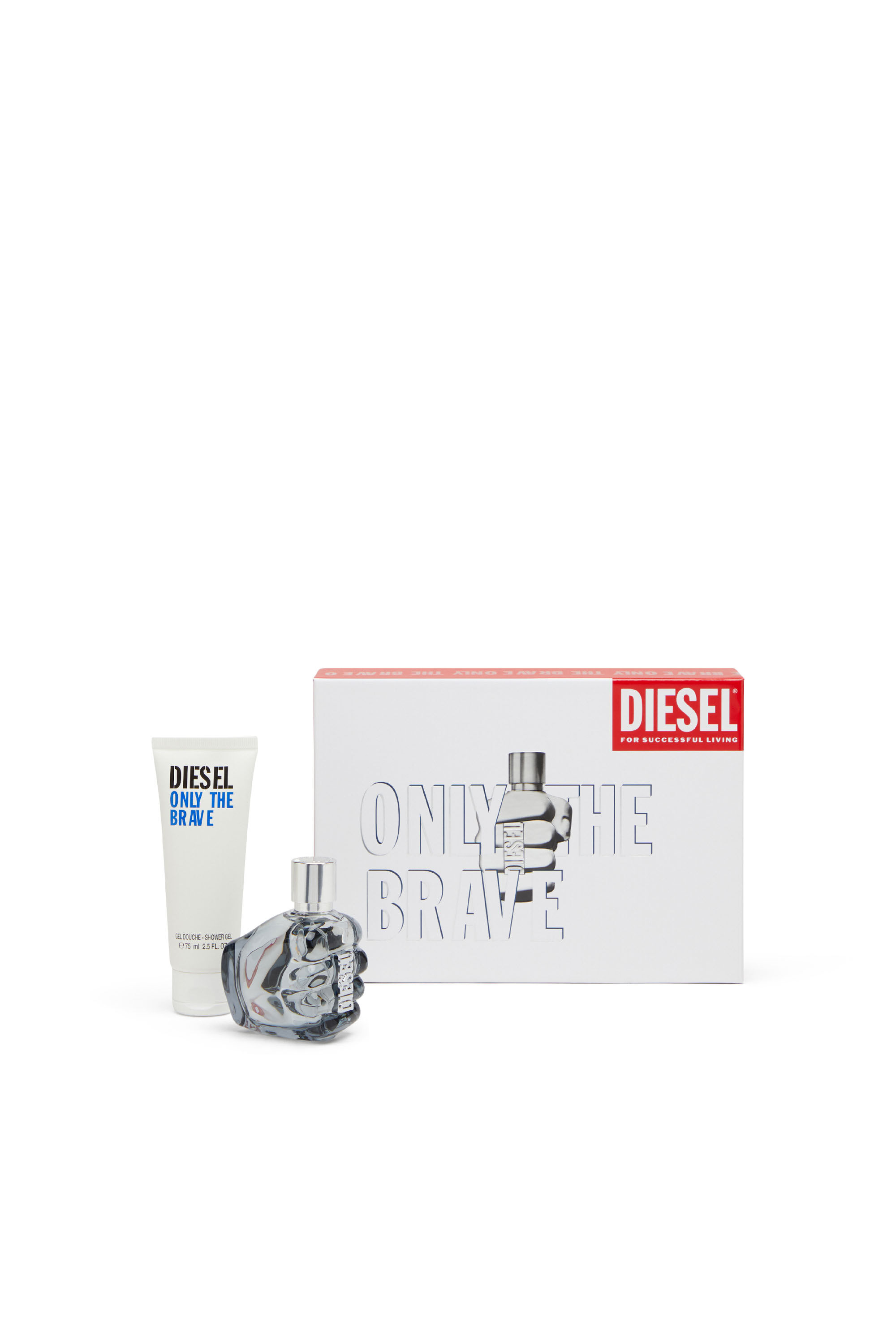 Diesel - ONLY THE BRAVE 50 ML GIFT SET, Man's ONLY THE BRAVE 50 ML Gift Set in White - 1