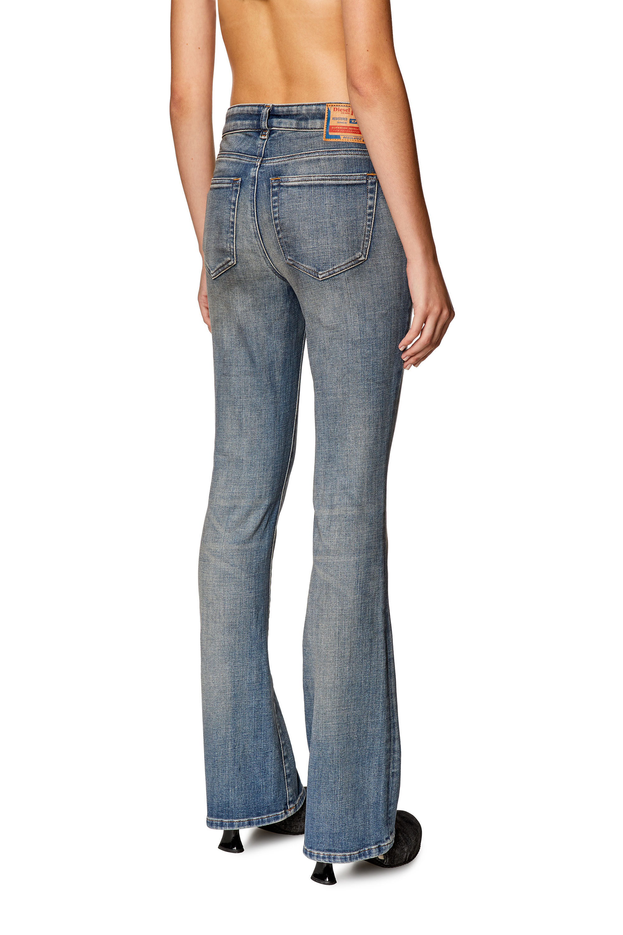 Women s Bootcut and Flare Jeans Dark blue Diesel 1969 D Ebbey