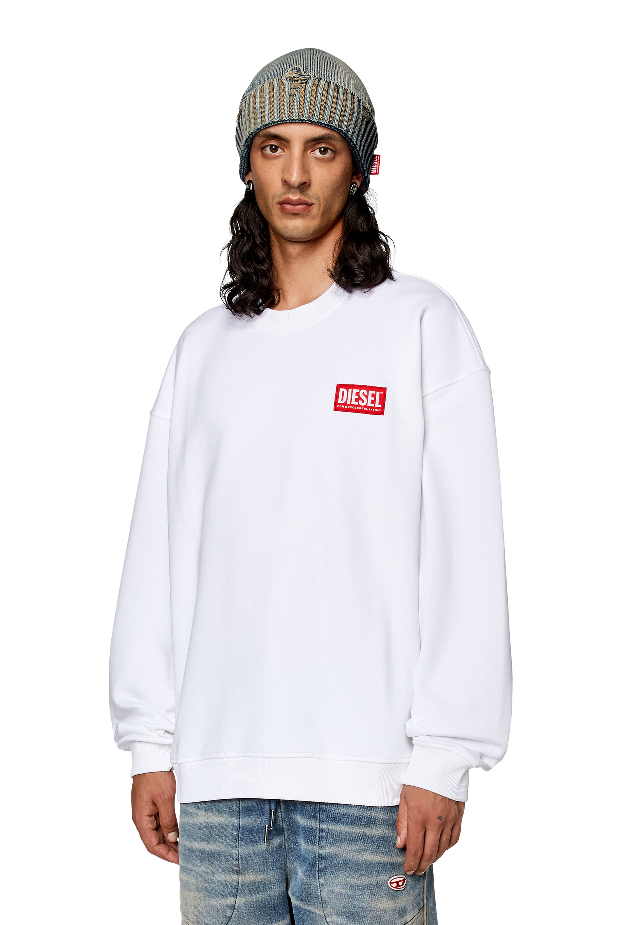 Diesel only the brave sweatshirt top